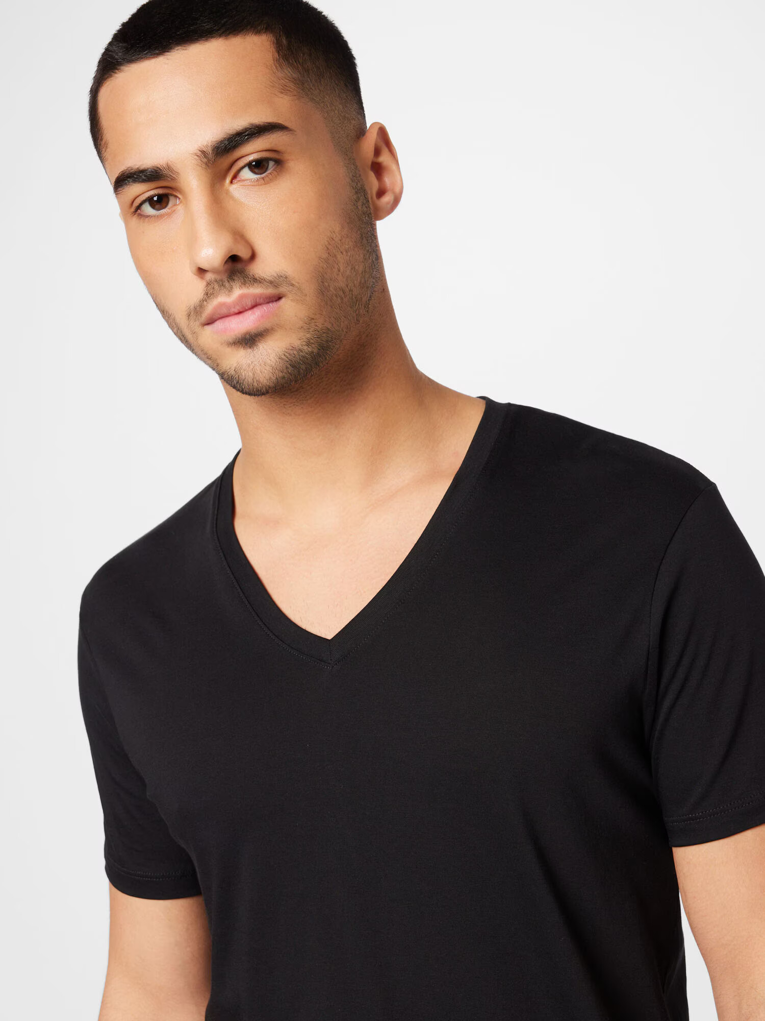 ARMANI EXCHANGE Tricou negru - Pled.ro