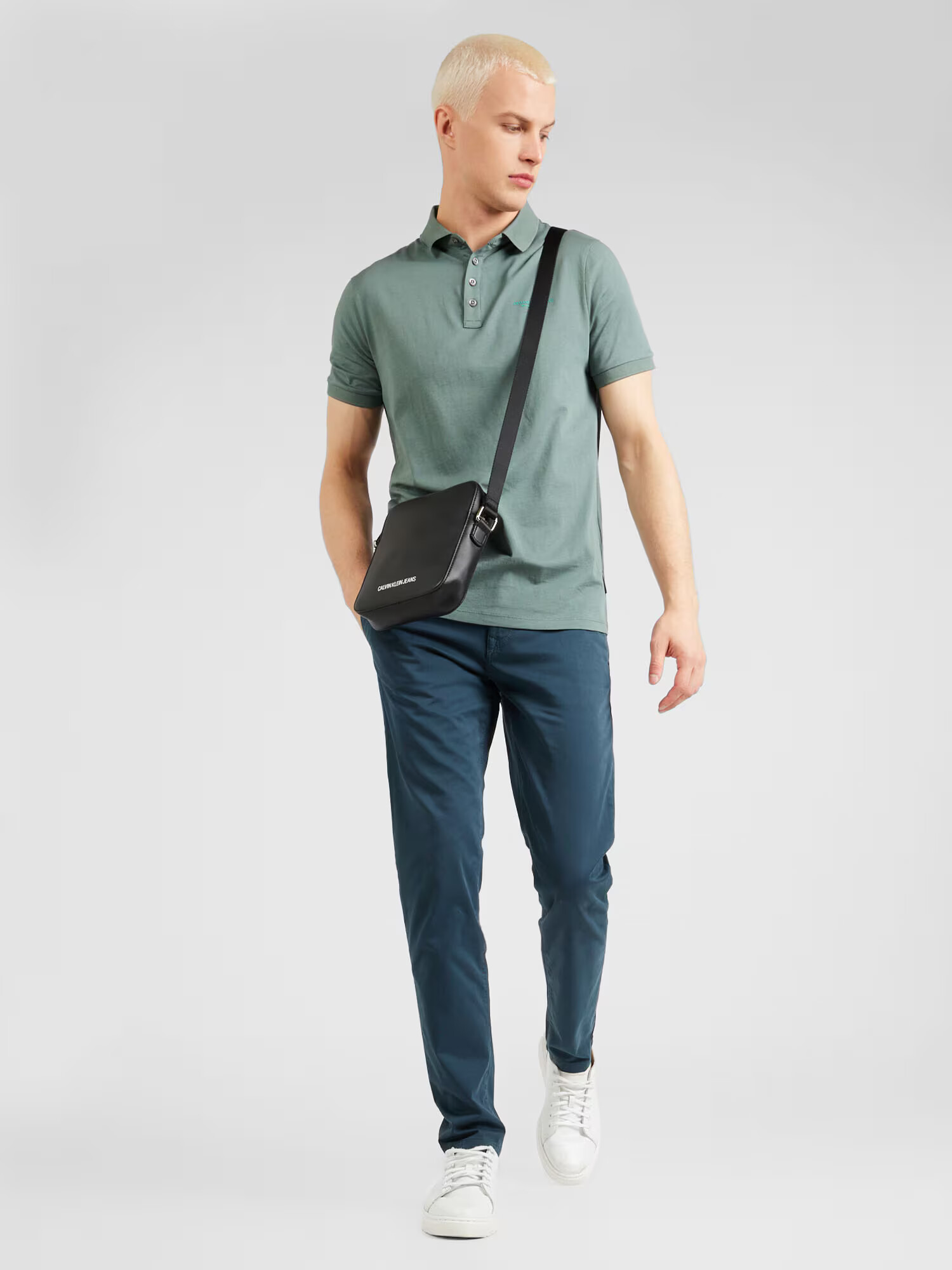 ARMANI EXCHANGE Tricou verde - Pled.ro