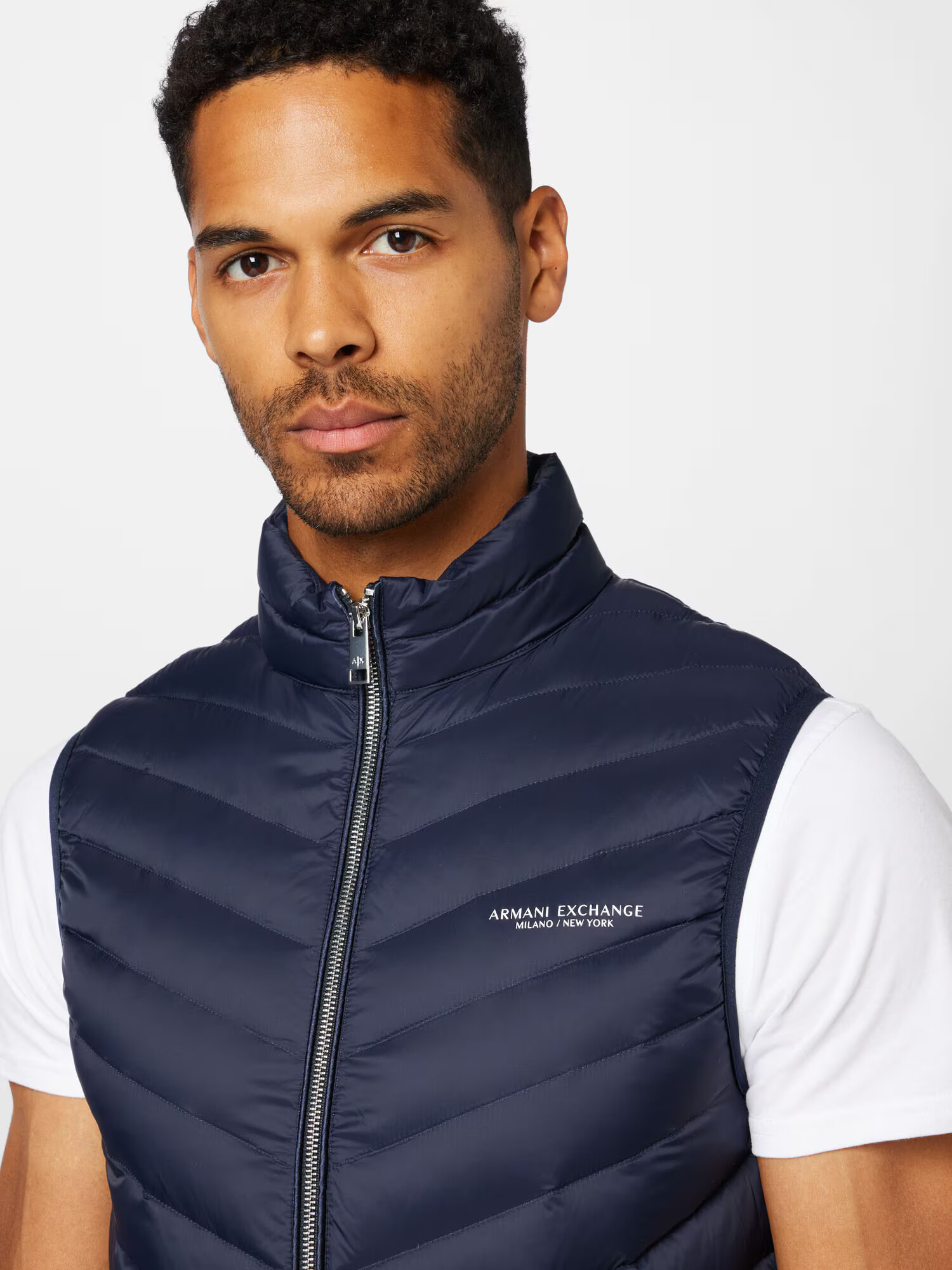 ARMANI EXCHANGE Vestă bleumarin - Pled.ro