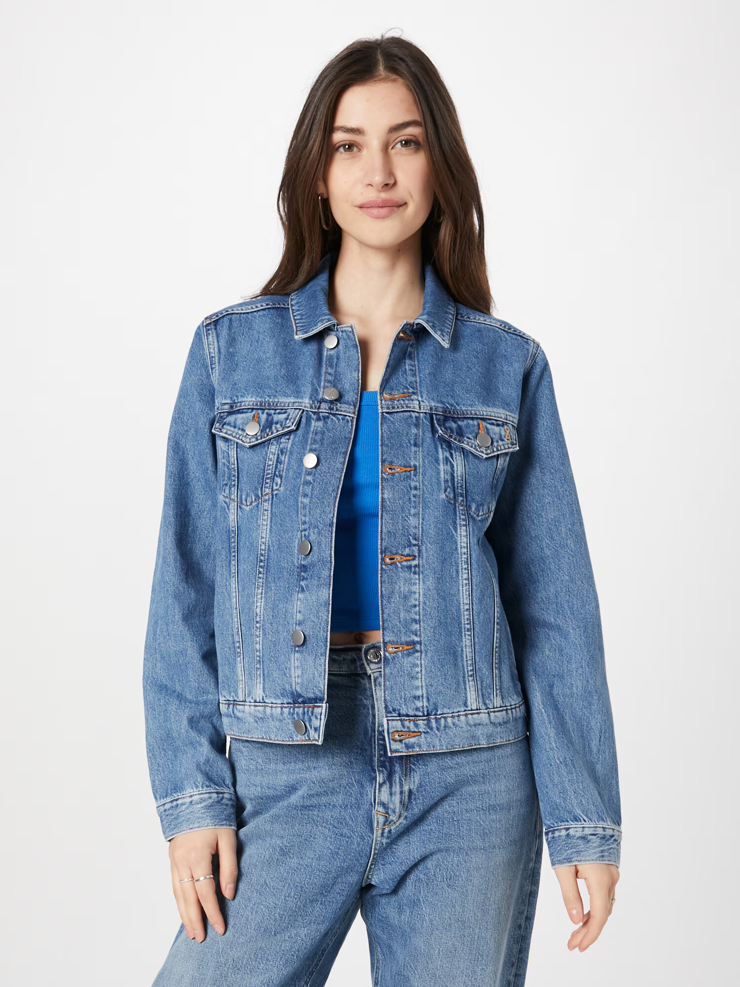 ARMEDANGELS Geacă de primăvară-toamnă 'Velita' albastru denim - Pled.ro