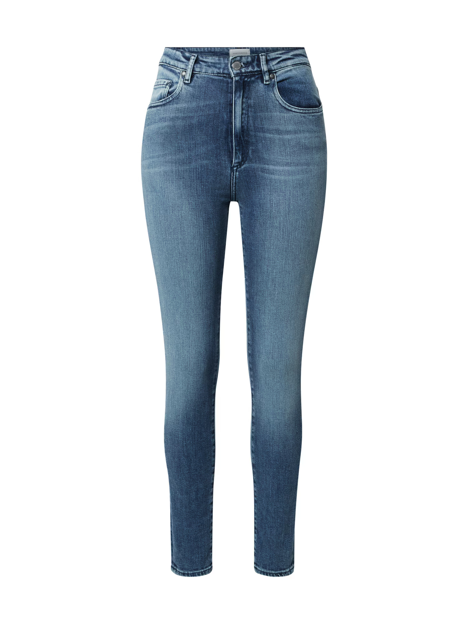 ARMEDANGELS Jeans 'Inga' albastru denim / maro deschis - Pled.ro