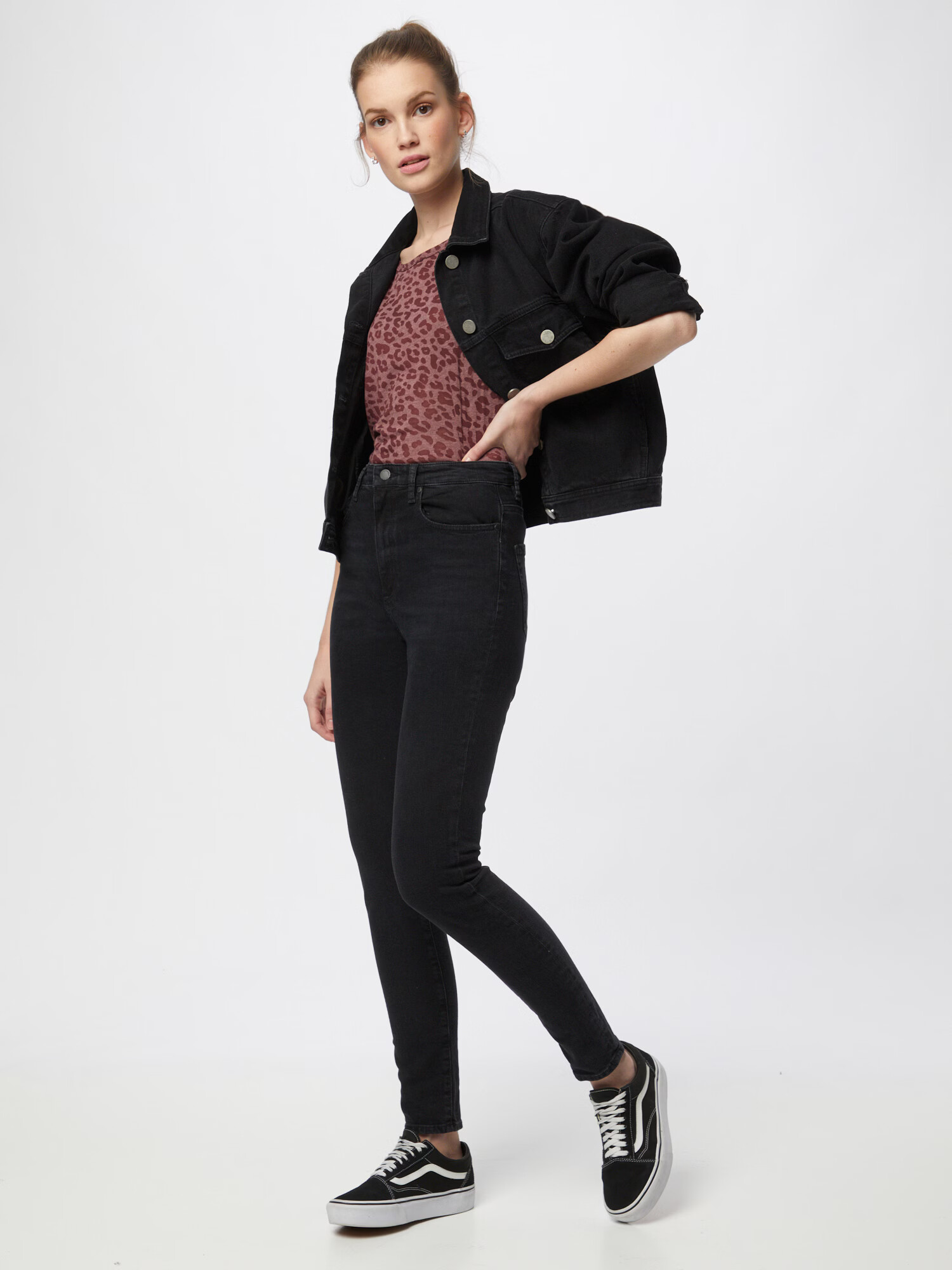 ARMEDANGELS Jeans 'Ingaa' negru denim - Pled.ro