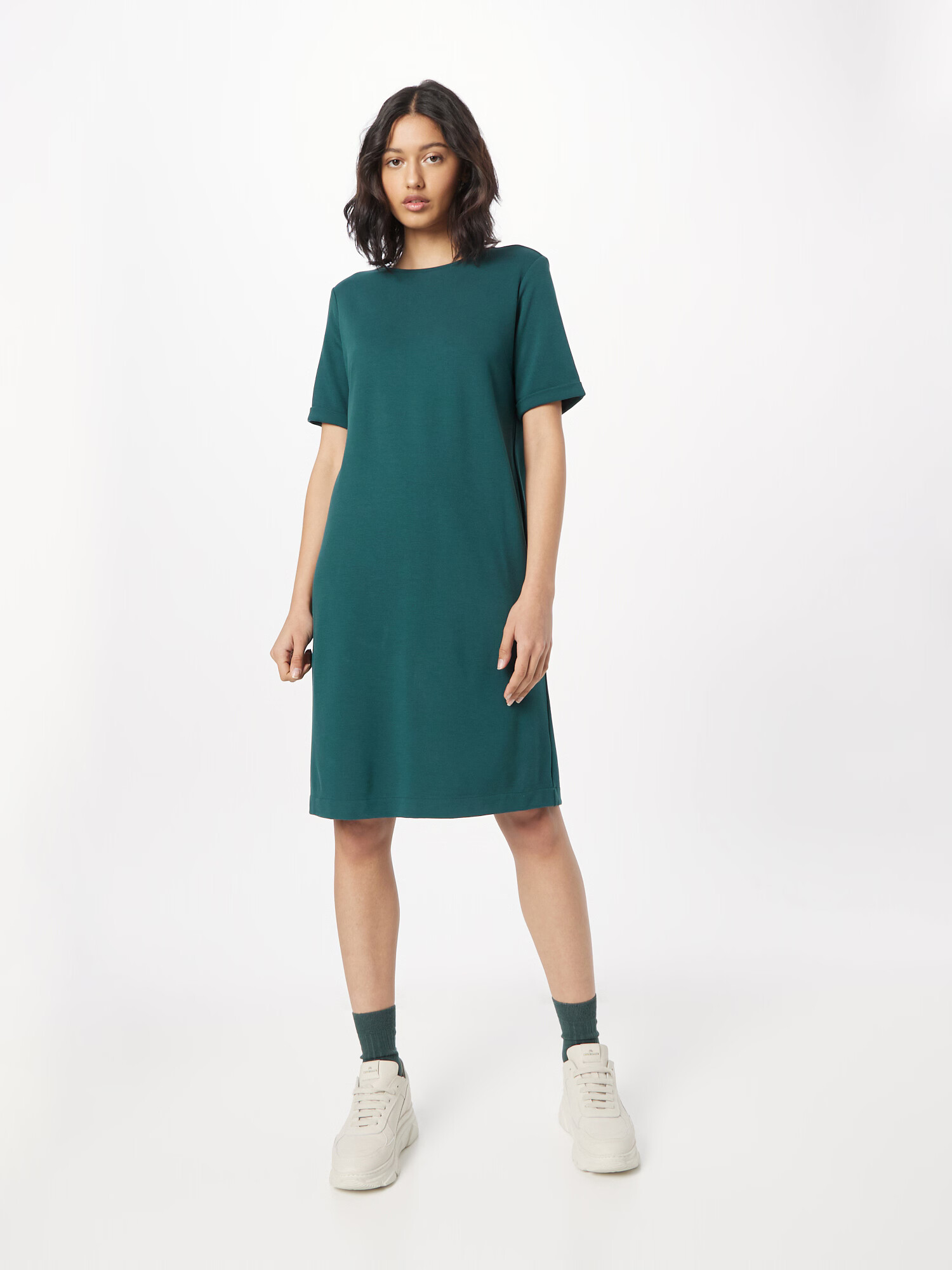 ARMEDANGELS Rochie 'Maailana' verde petrol - Pled.ro