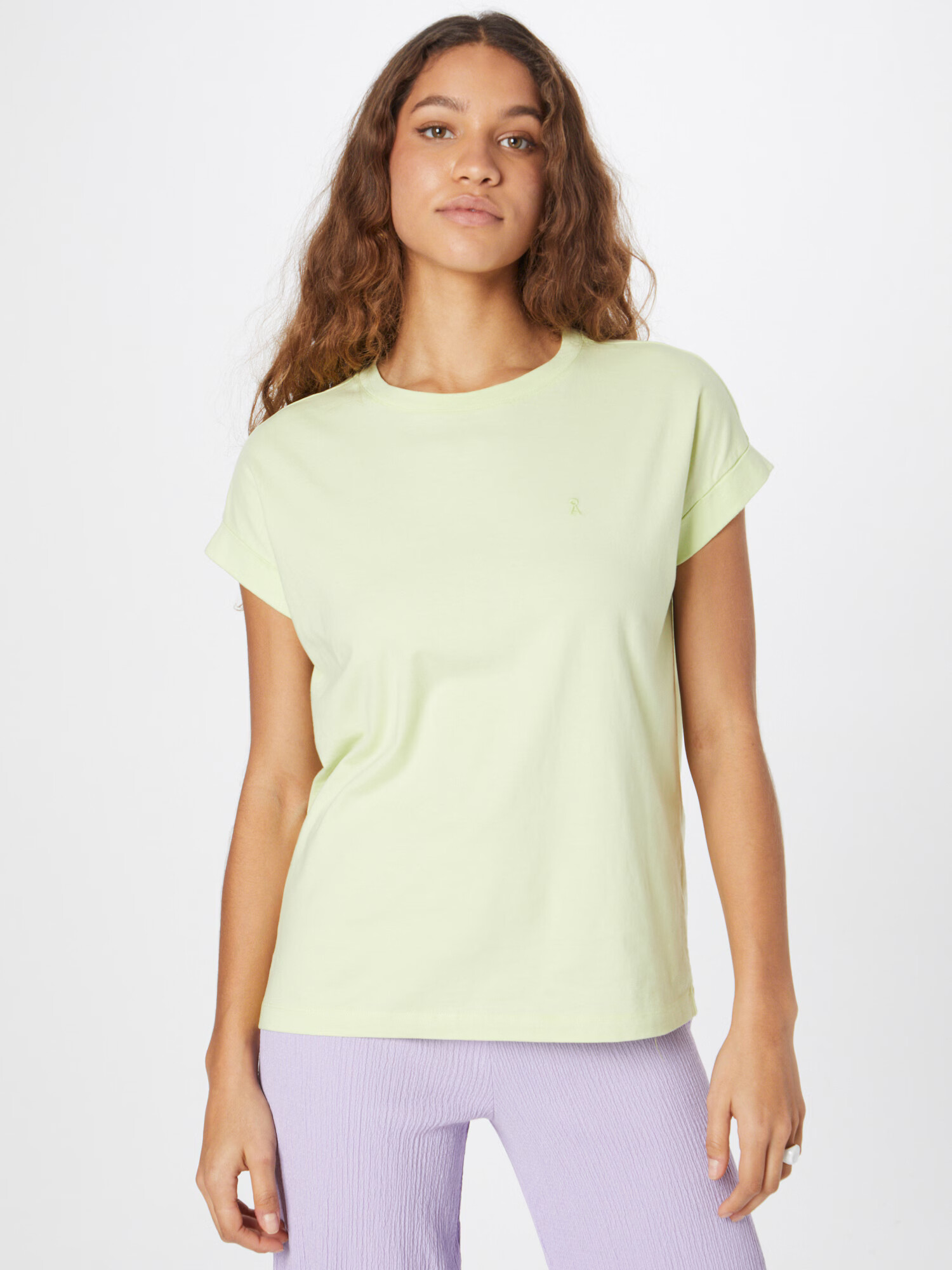 ARMEDANGELS Tricou 'IDA' verde pastel - Pled.ro