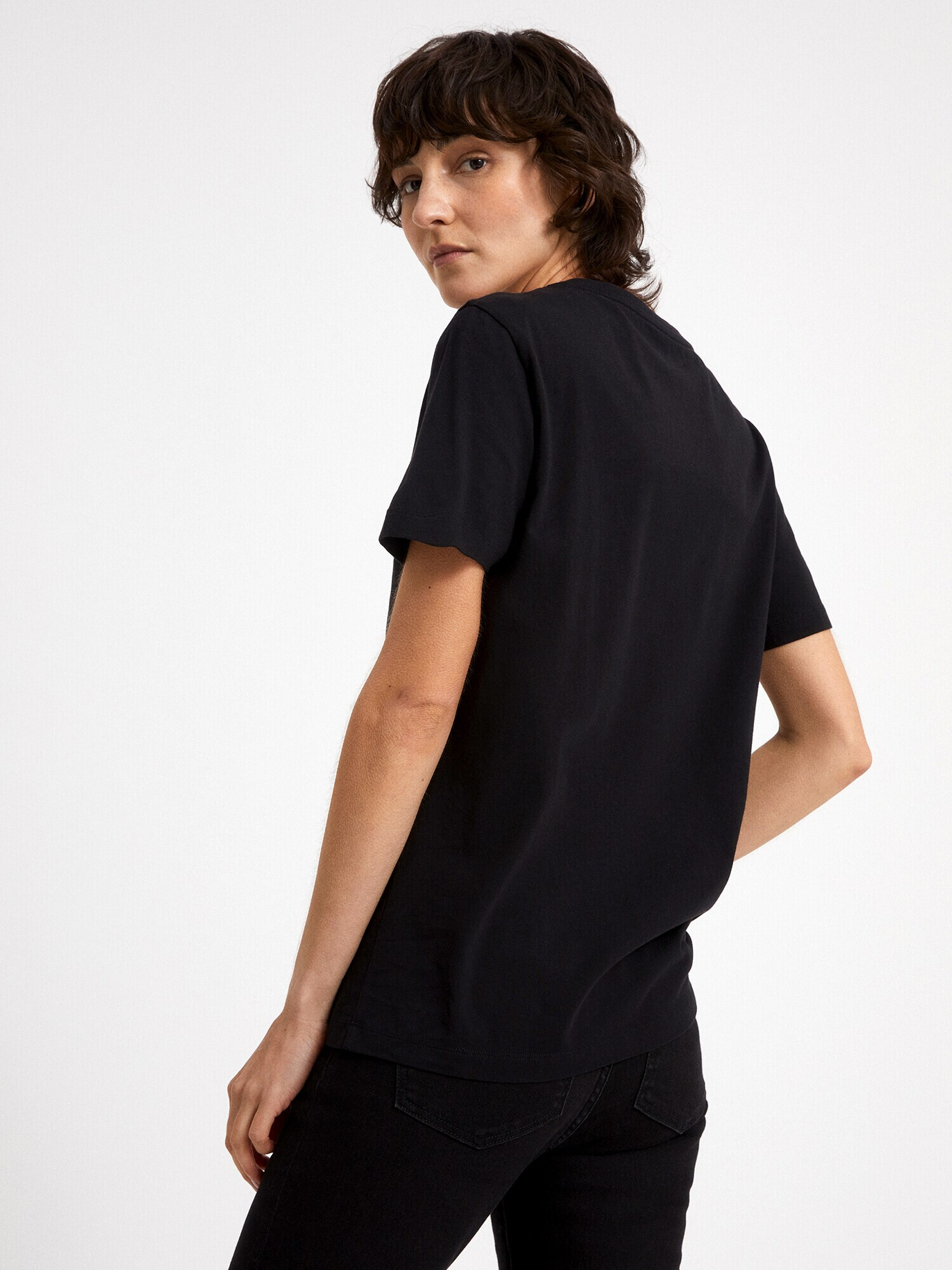 ARMEDANGELS Tricou 'Mara' negru - Pled.ro