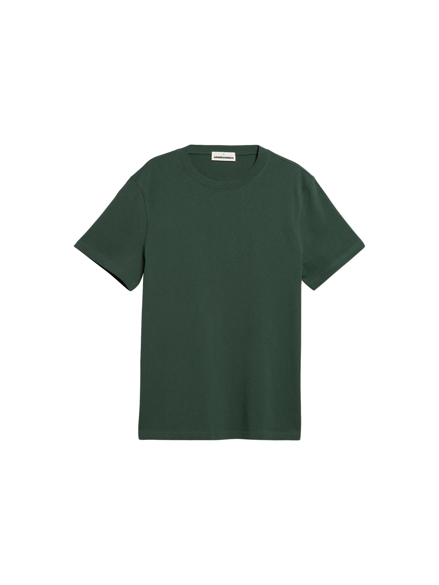 ARMEDANGELS Tricou 'Markus' verde smarald - Pled.ro