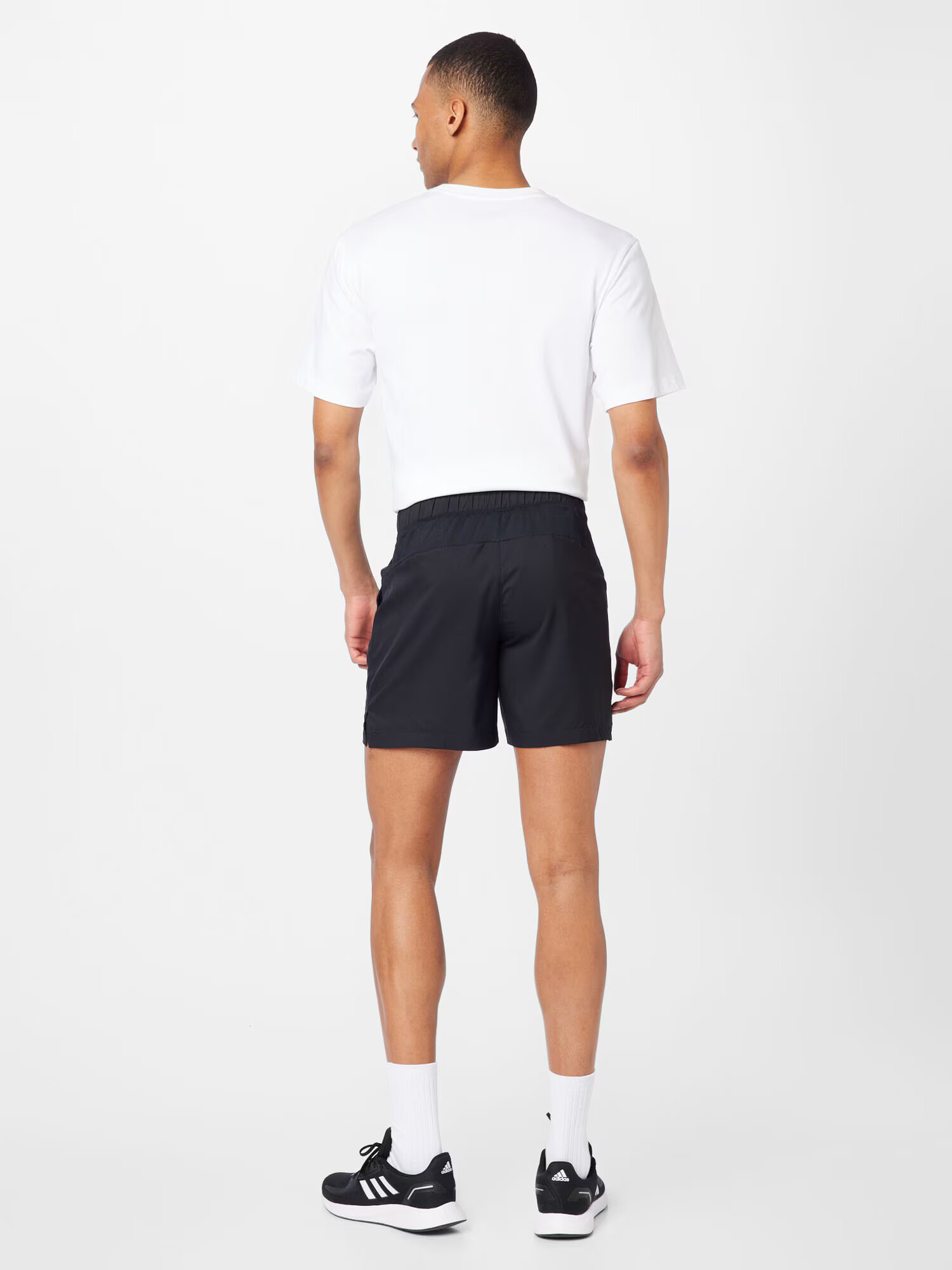 ASICS Pantaloni sport 'Court' negru / alb - Pled.ro