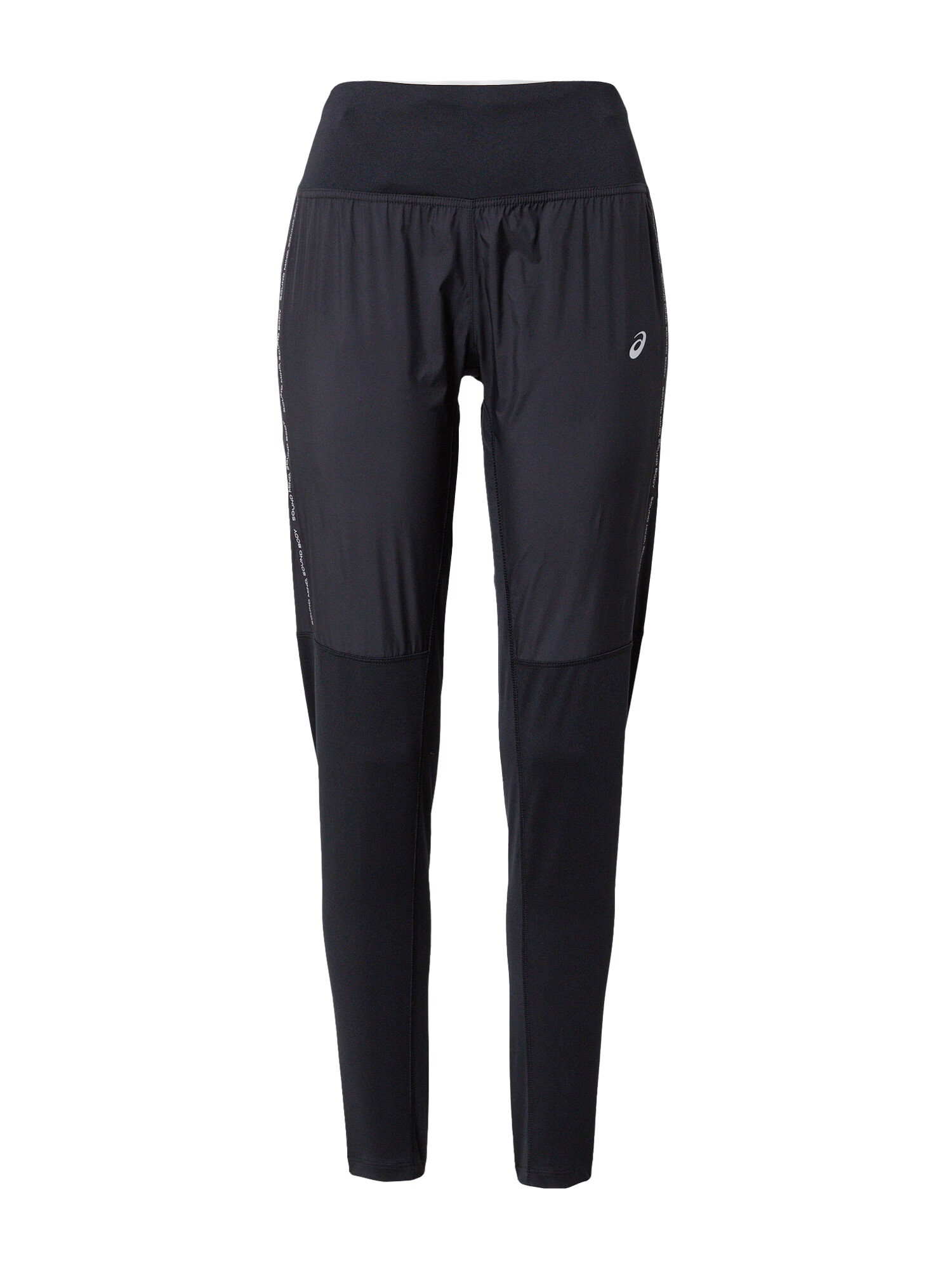 ASICS Pantaloni sport negru / alb - Pled.ro