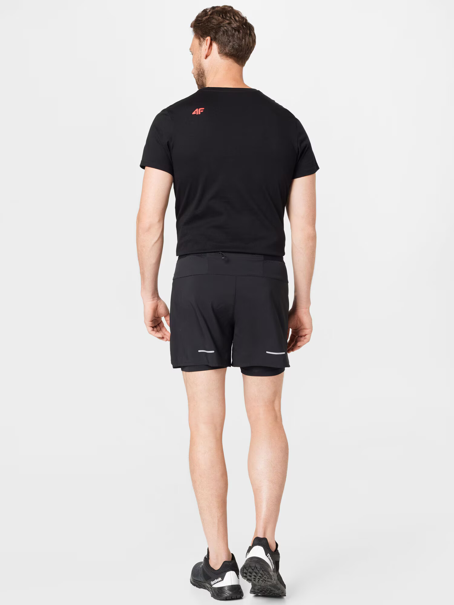 ASICS Pantaloni sport negru / alb - Pled.ro