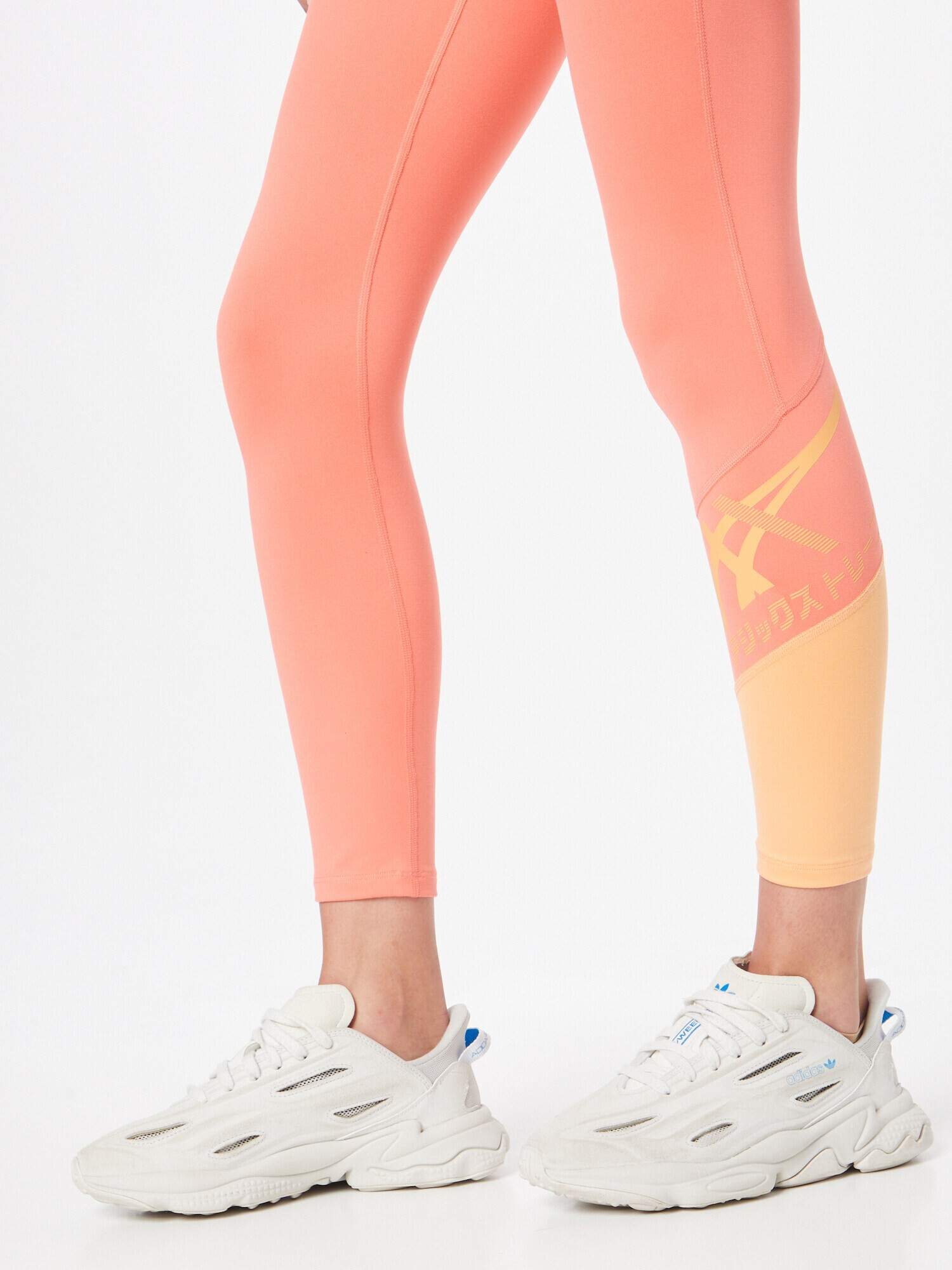 ASICS Pantaloni sport 'TIGER' nisipiu / corai - Pled.ro