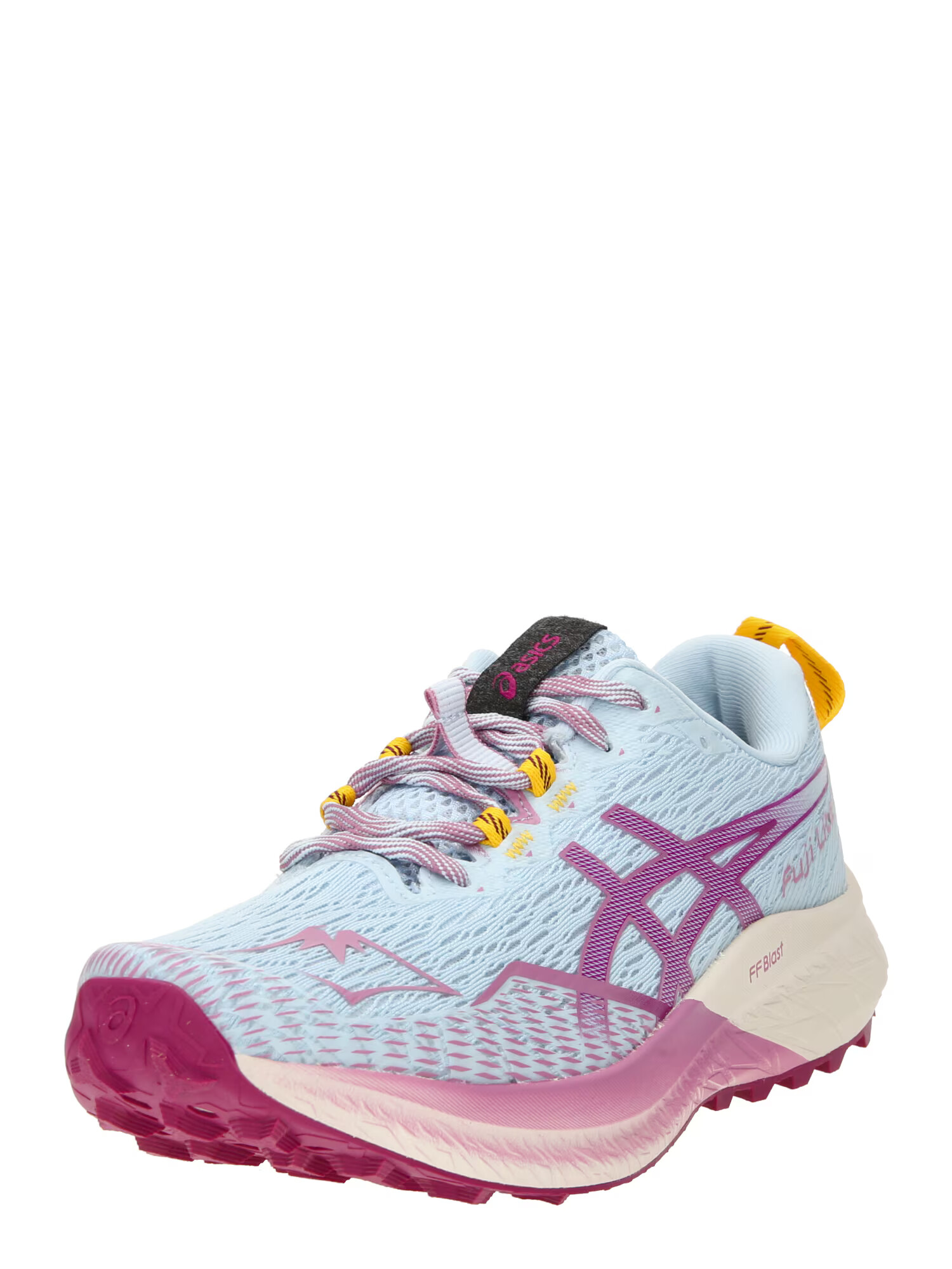 ASICS Pantofi 'FUJI LITE 4' albastru deschis / galben / roz / negru amestecat - Pled.ro