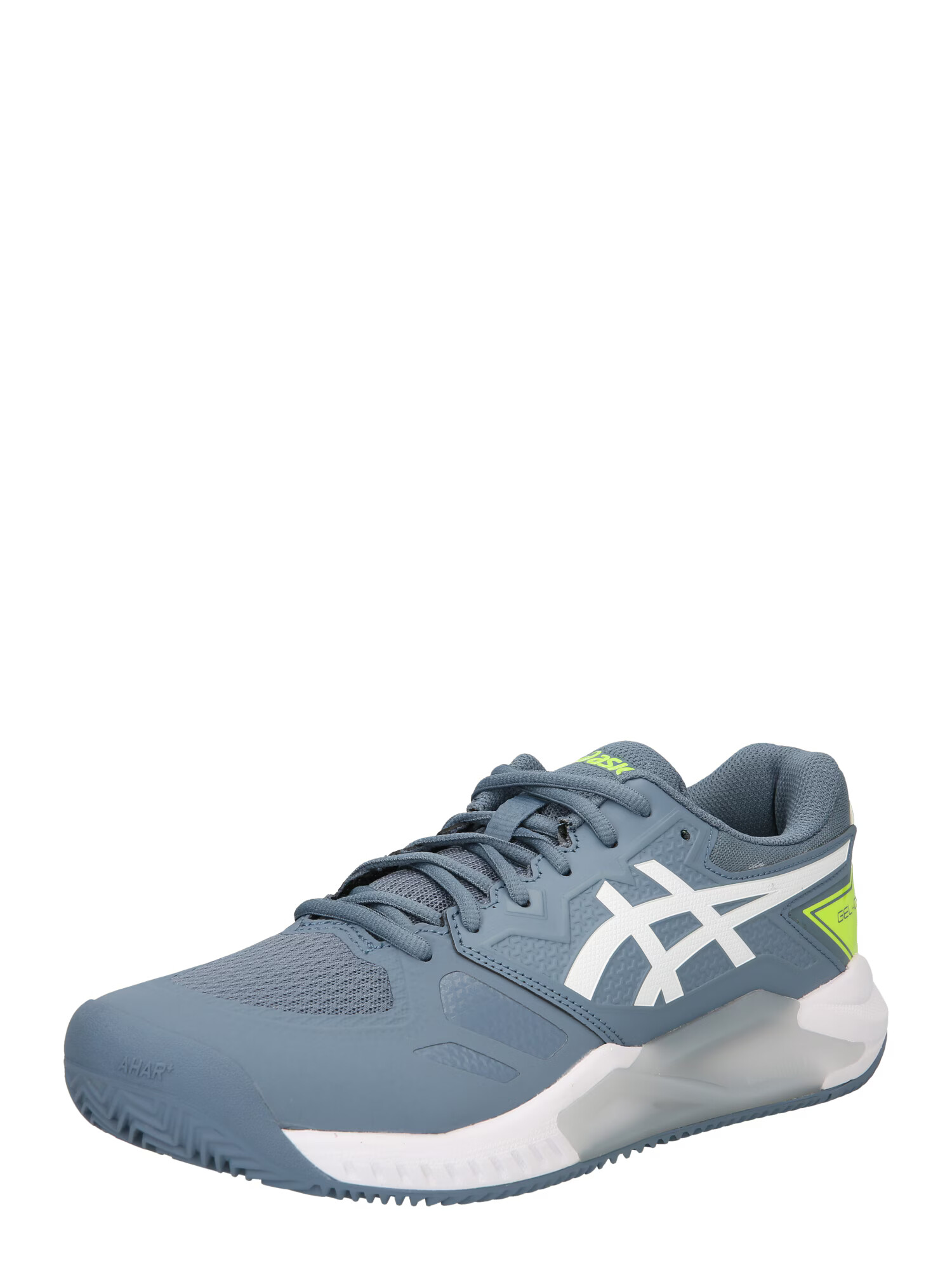 ASICS Pantofi sport 'CHALLENGER' albastru porumbel / verde neon / alb - Pled.ro