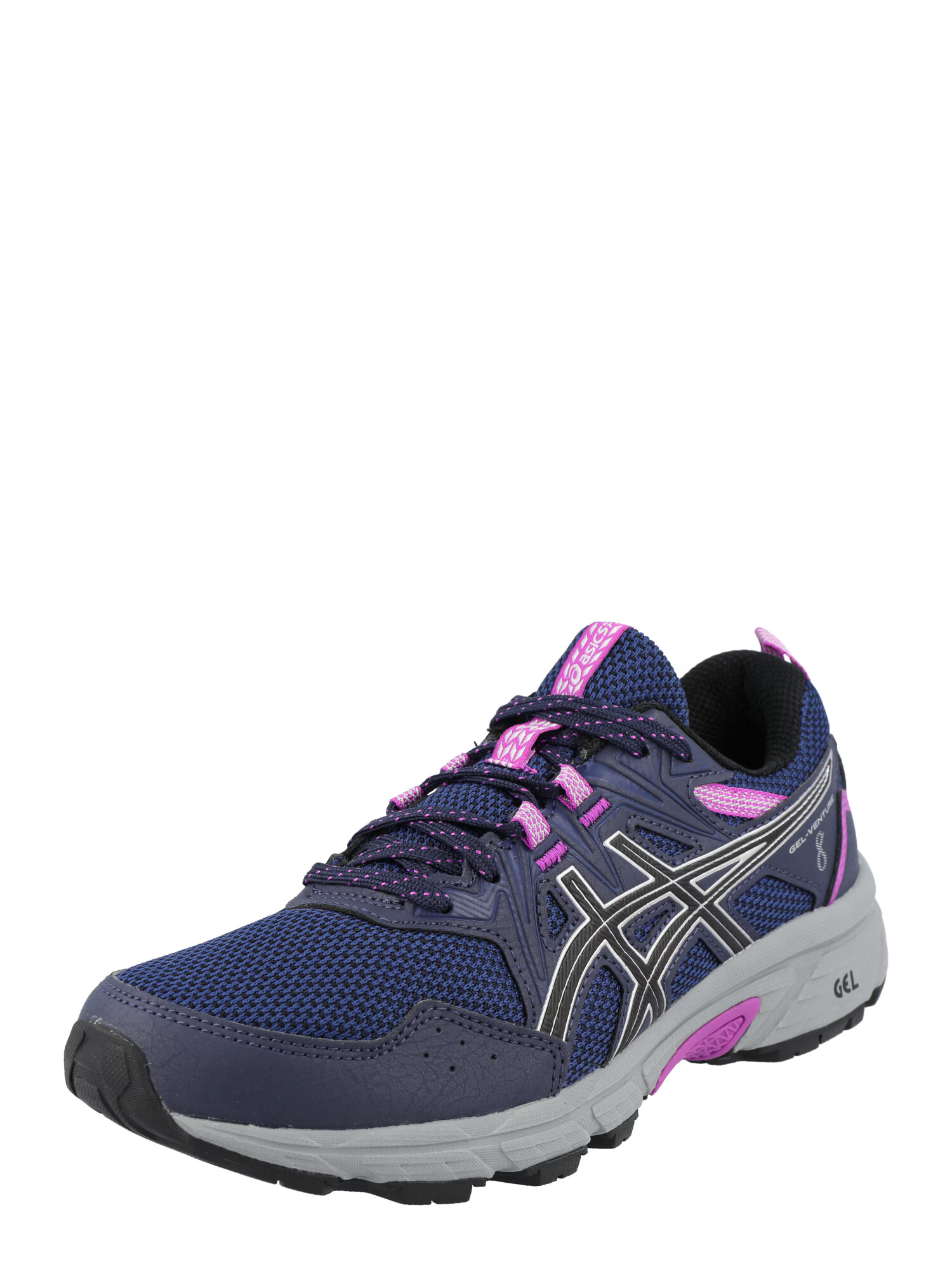 ASICS Sneaker de alergat 'Venture 8' albastru noapte / mov orhidee / alb - Pled.ro