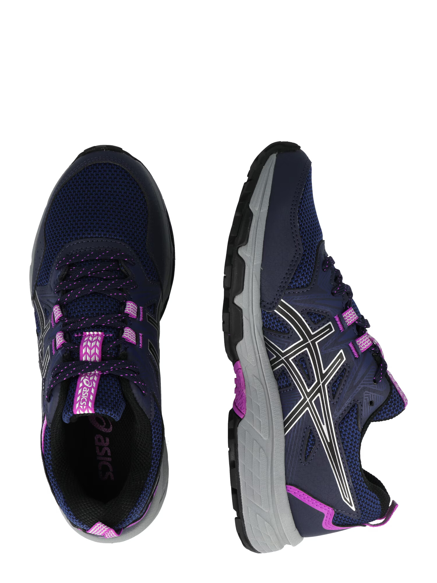 ASICS Sneaker de alergat 'Venture 8' albastru noapte / mov orhidee / alb - Pled.ro