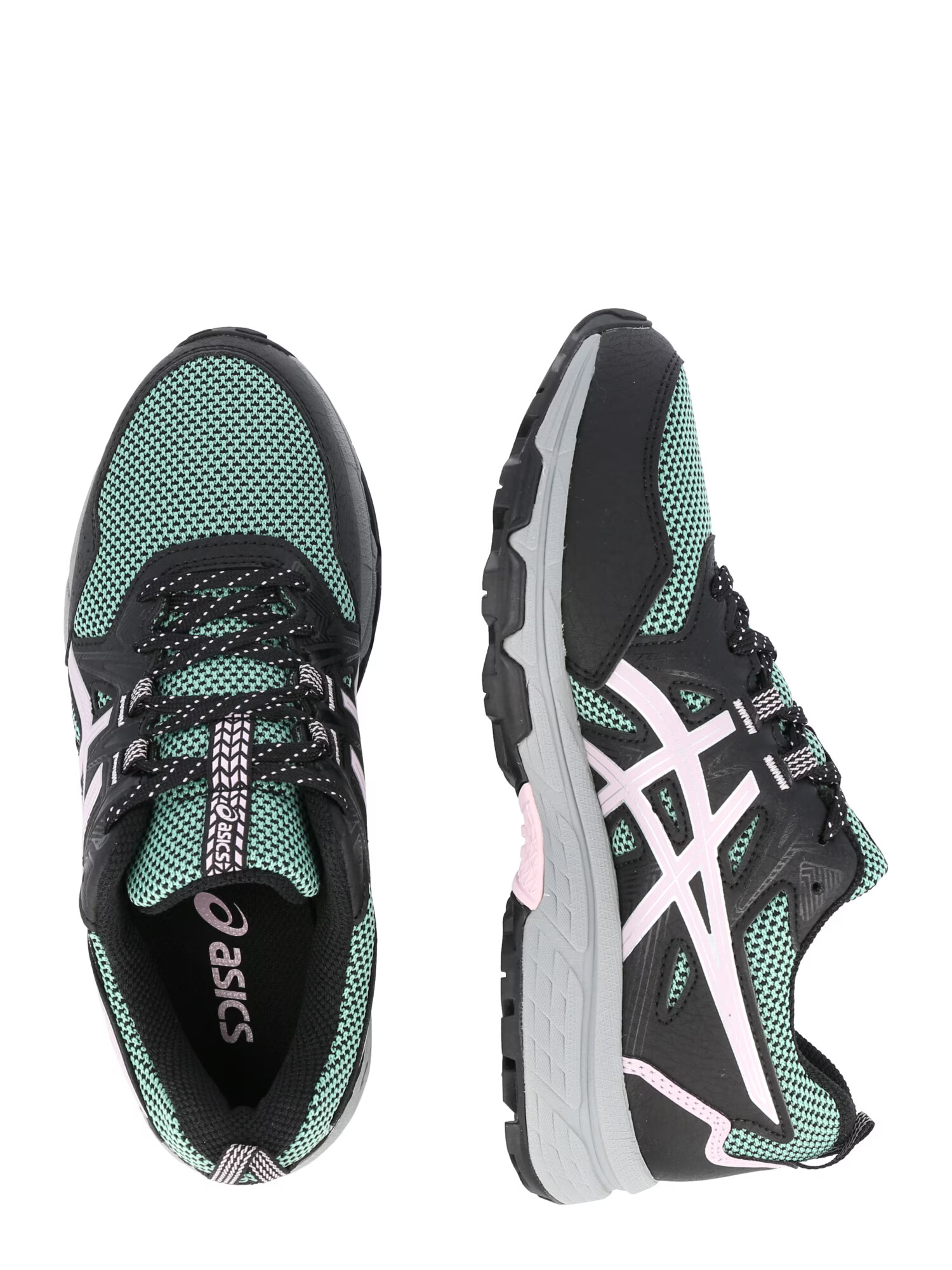 ASICS Pantofi sport 'GEL-VENTURE 8' verde jad / verde deschis / negru / alb - Pled.ro