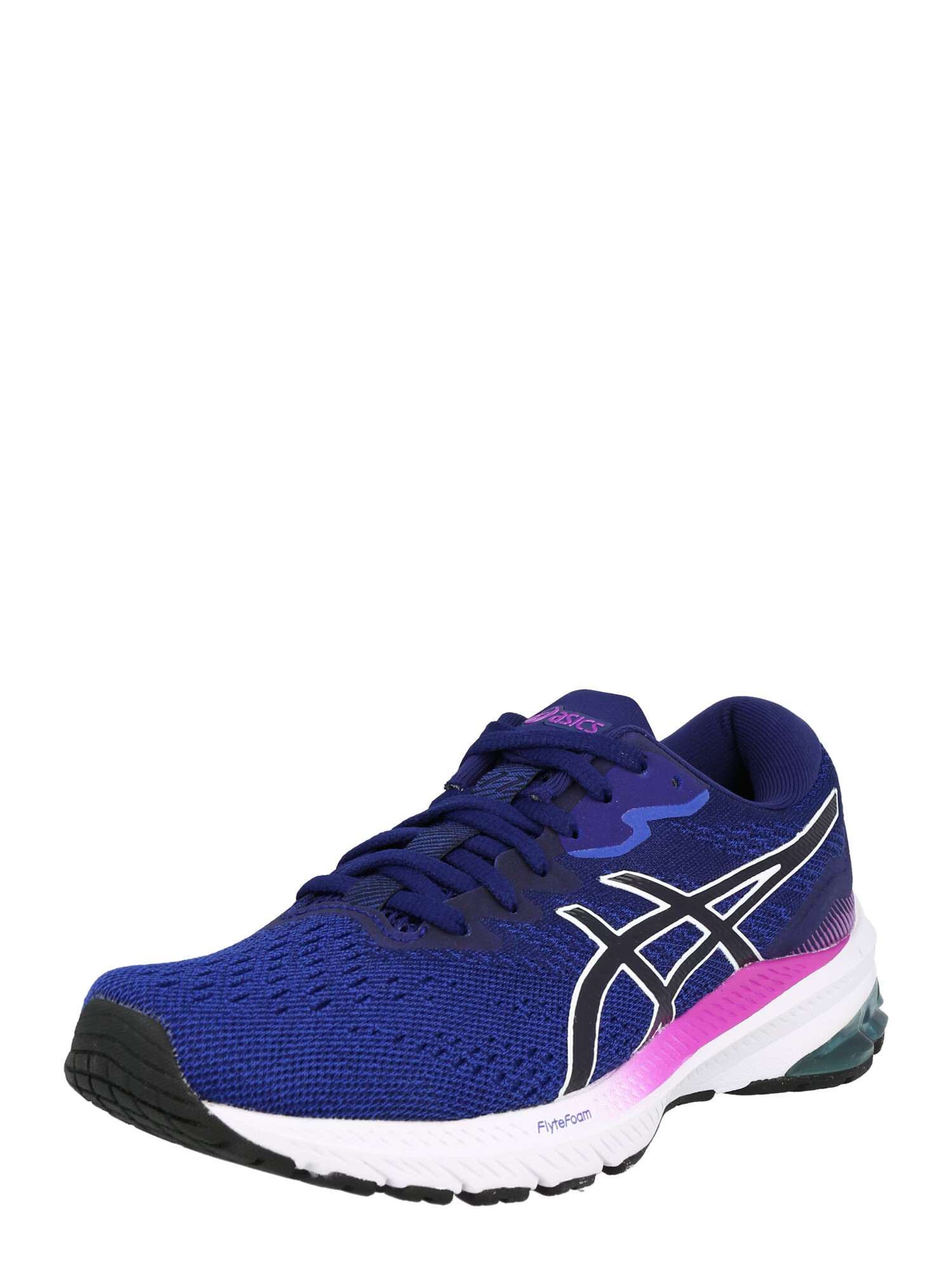 ASICS Sneaker de alergat 'GT-1000 11' albastru / roz / negru / alb - Pled.ro