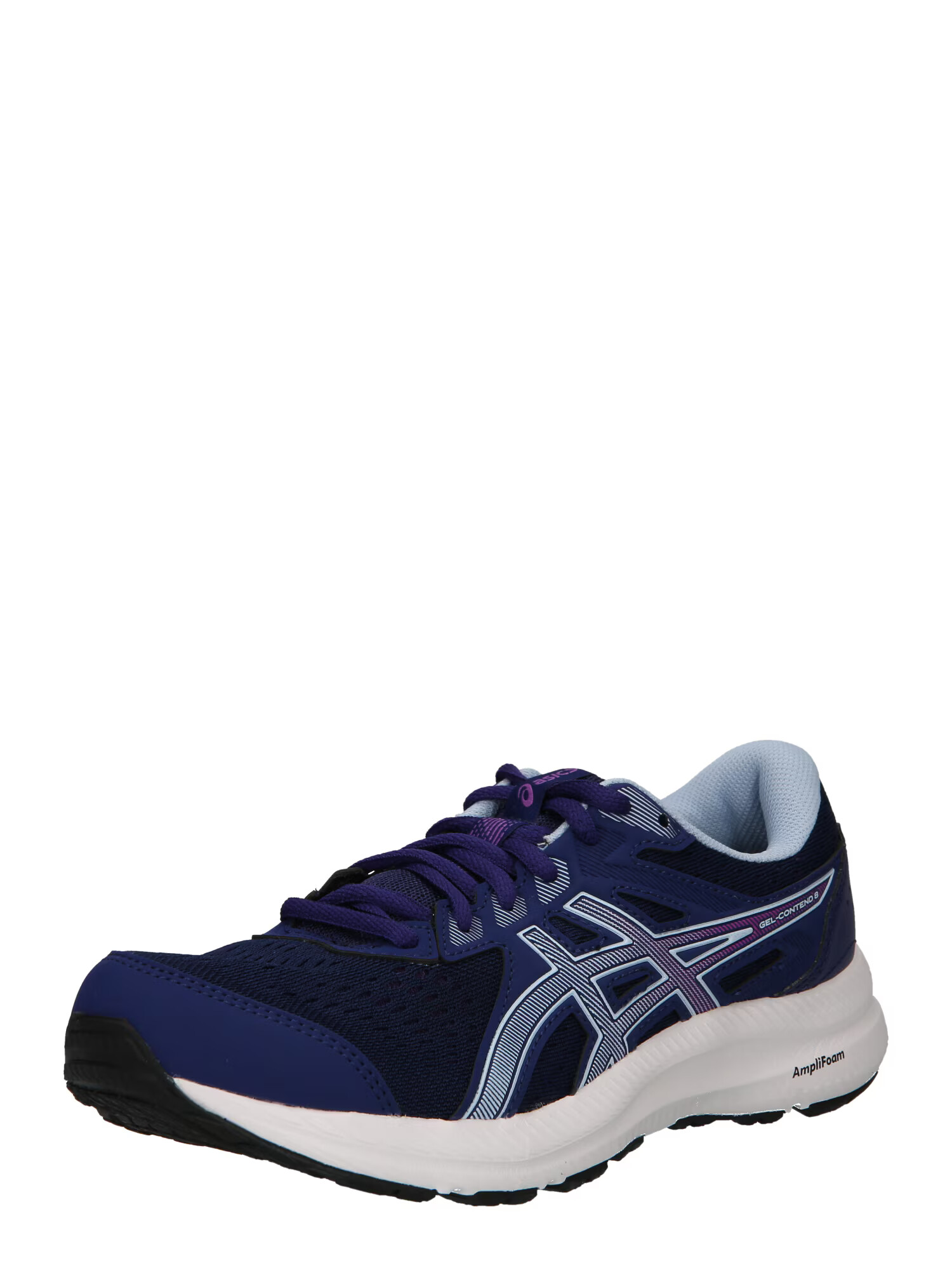 ASICS Sneaker de alergat 'Contend 8' albastru deschis / albastru închis / lila - Pled.ro