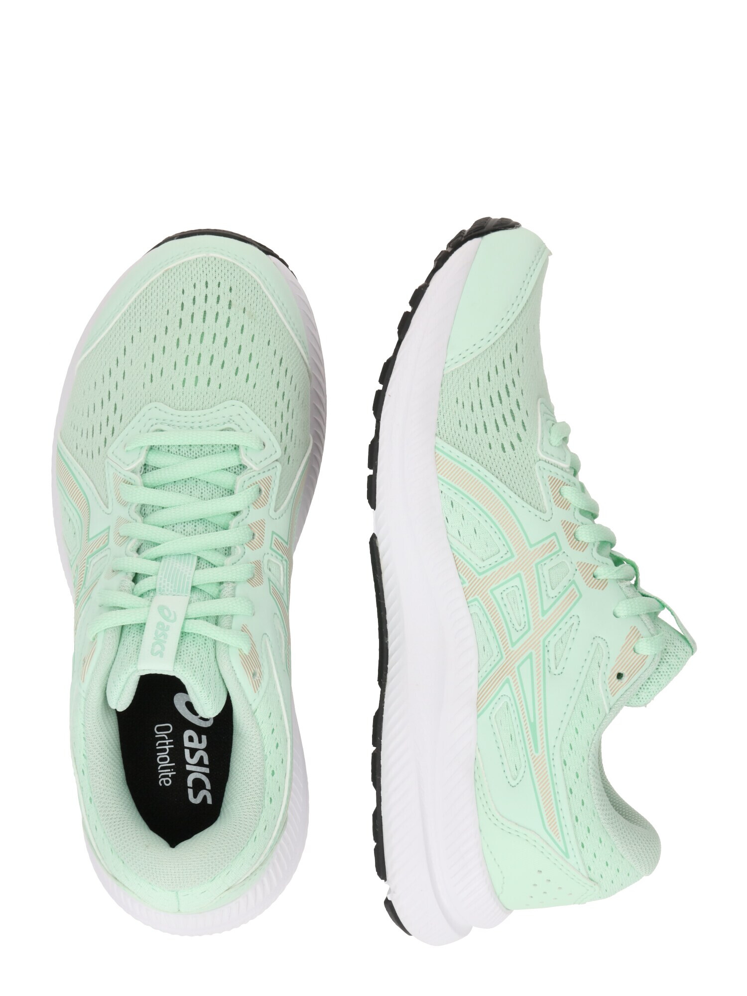 ASICS Sneaker de alergat 'Contend 8' bej închis / verde mentă - Pled.ro