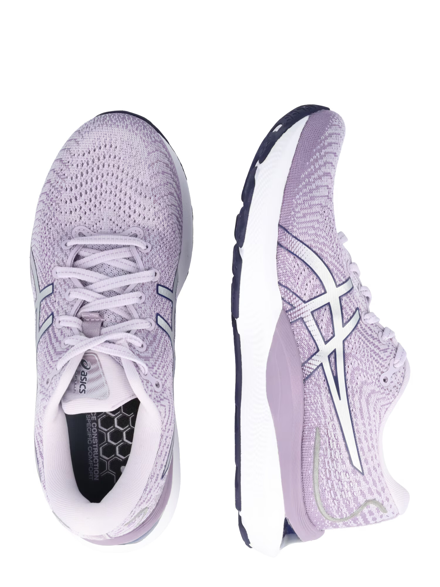 ASICS Sneaker de alergat 'CUMULUS 24' bleumarin / gri / mauve - Pled.ro