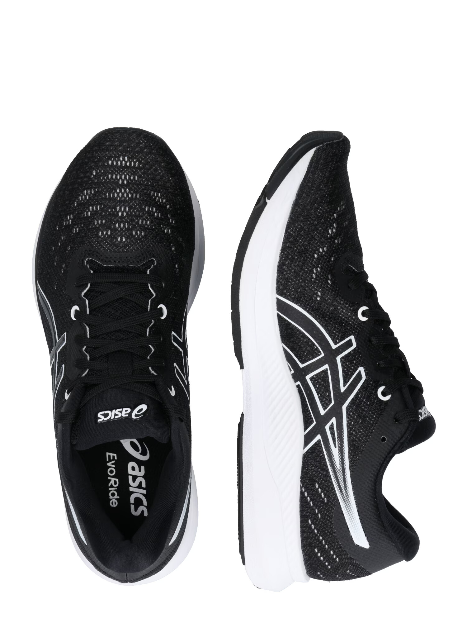 ASICS Sneaker de alergat 'Evoride' negru / alb - Pled.ro