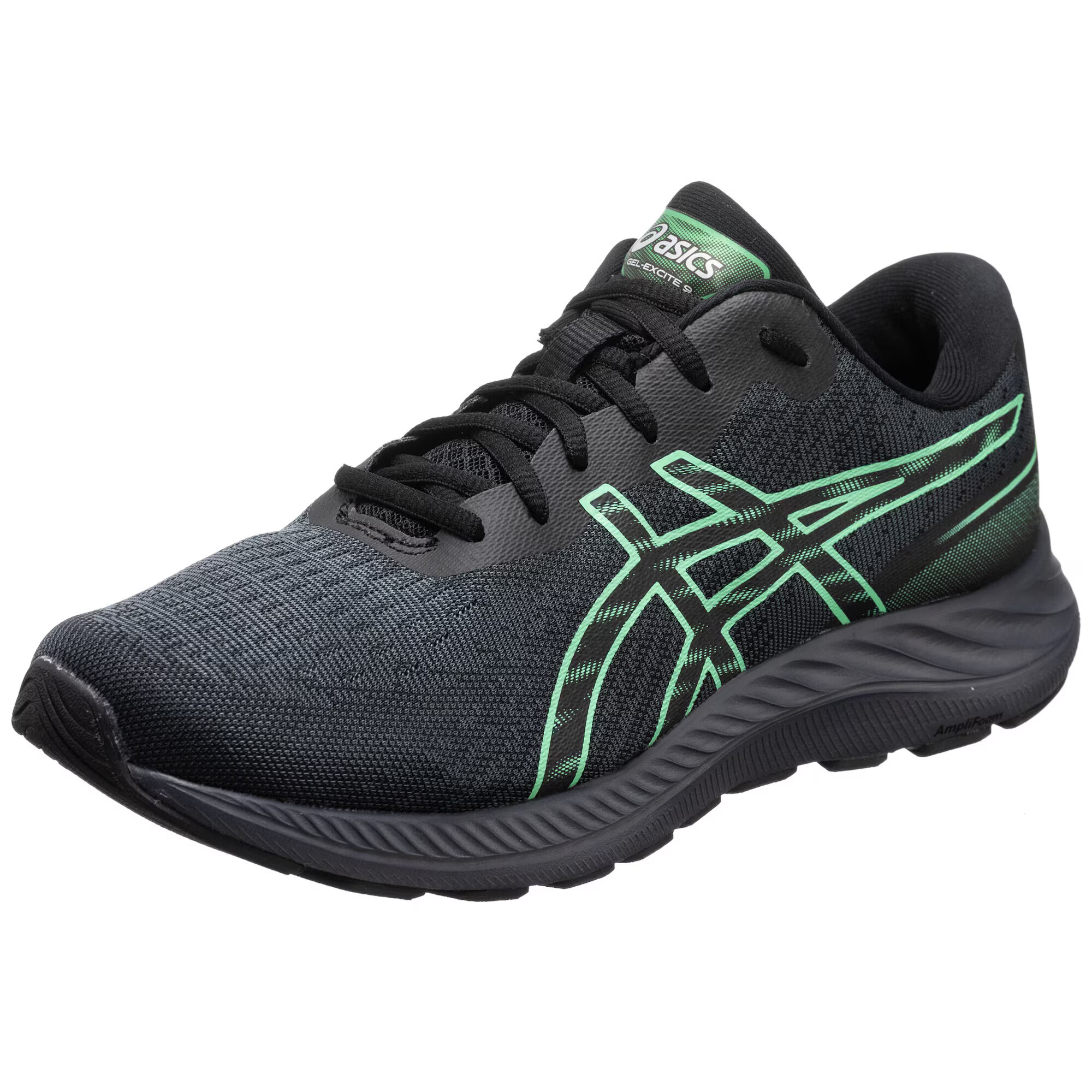 ASICS Sneaker de alergat 'Gel-Excite 9' verde / negru - Pled.ro