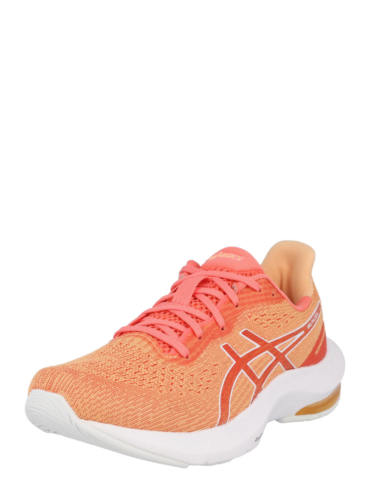 ASICS Sneaker de alergat 'Gel-Pulse 14' nisipiu / portocaliu închis / roz deschis / alb - Pled.ro