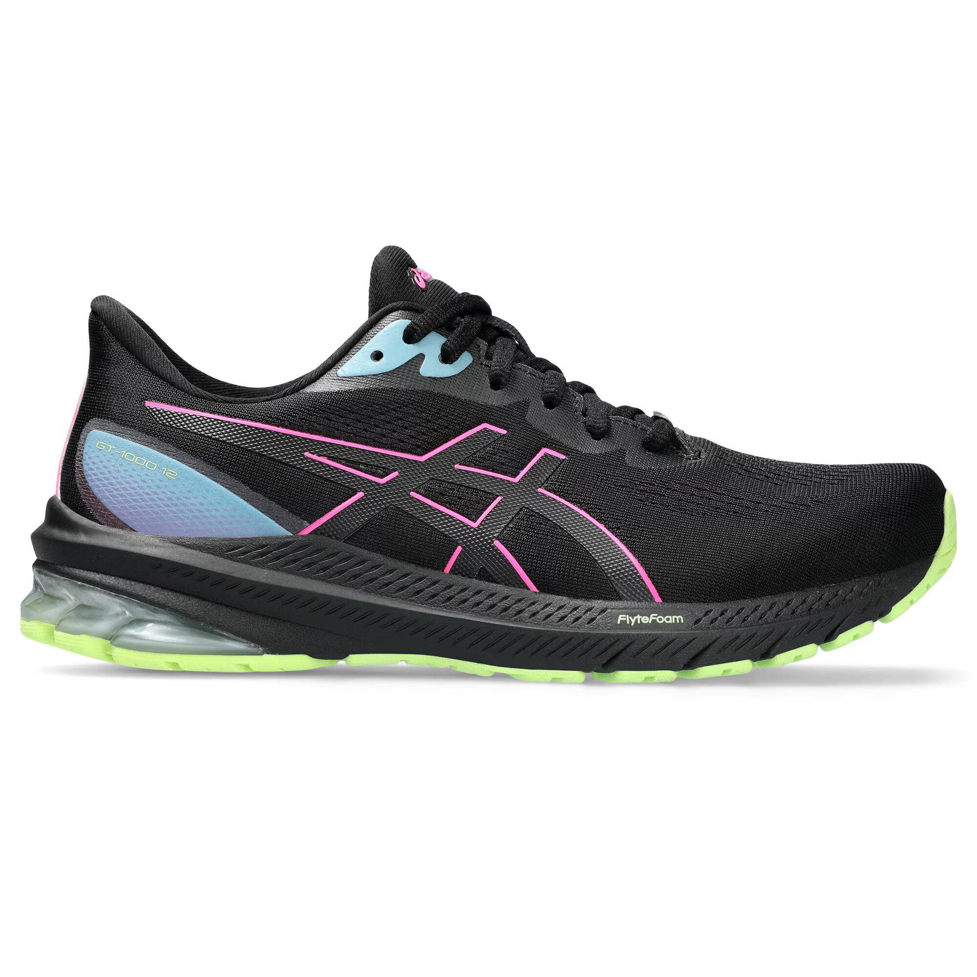 ASICS Sneaker de alergat 'GT-1000 12' albastru deschis / lila / roz / negru - Pled.ro