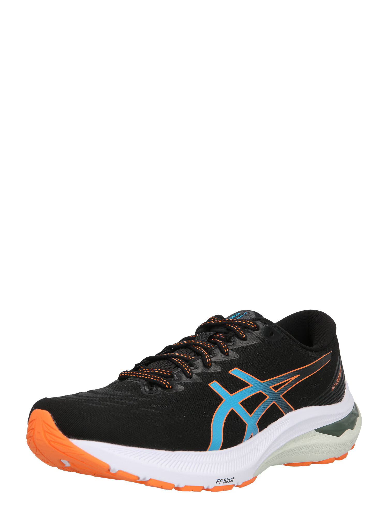 ASICS Sneaker de alergat 'GT-2000 11' cyan / portocaliu / negru - Pled.ro