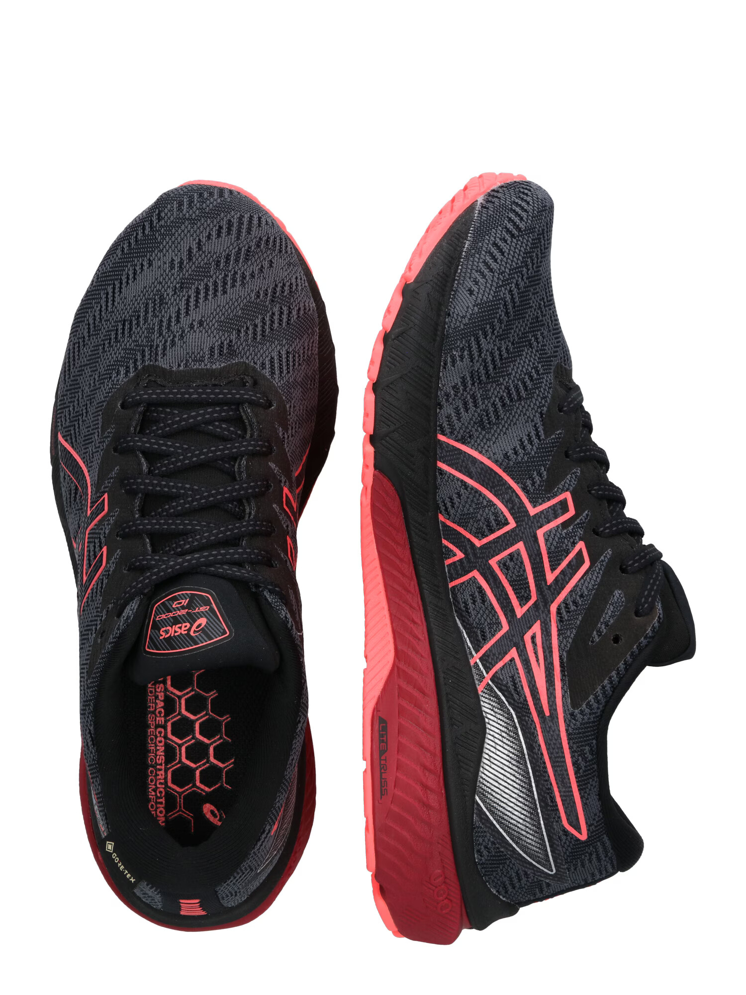 ASICS Sneaker de alergat 'GT-2000' gri închis / corai / negru - Pled.ro