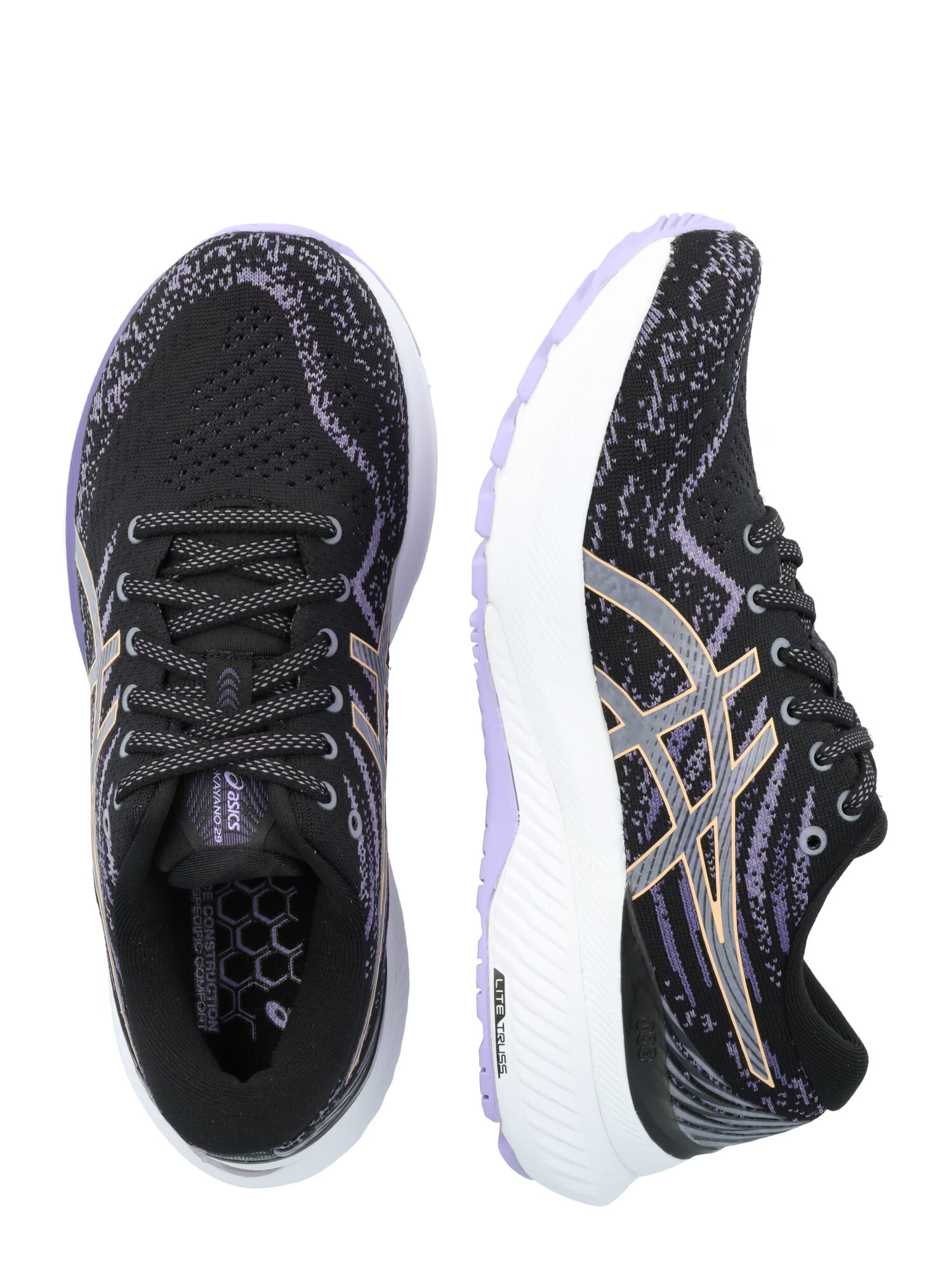 ASICS Sneaker de alergat 'KAYANO 29' albastru fumuriu / lila / negru - Pled.ro