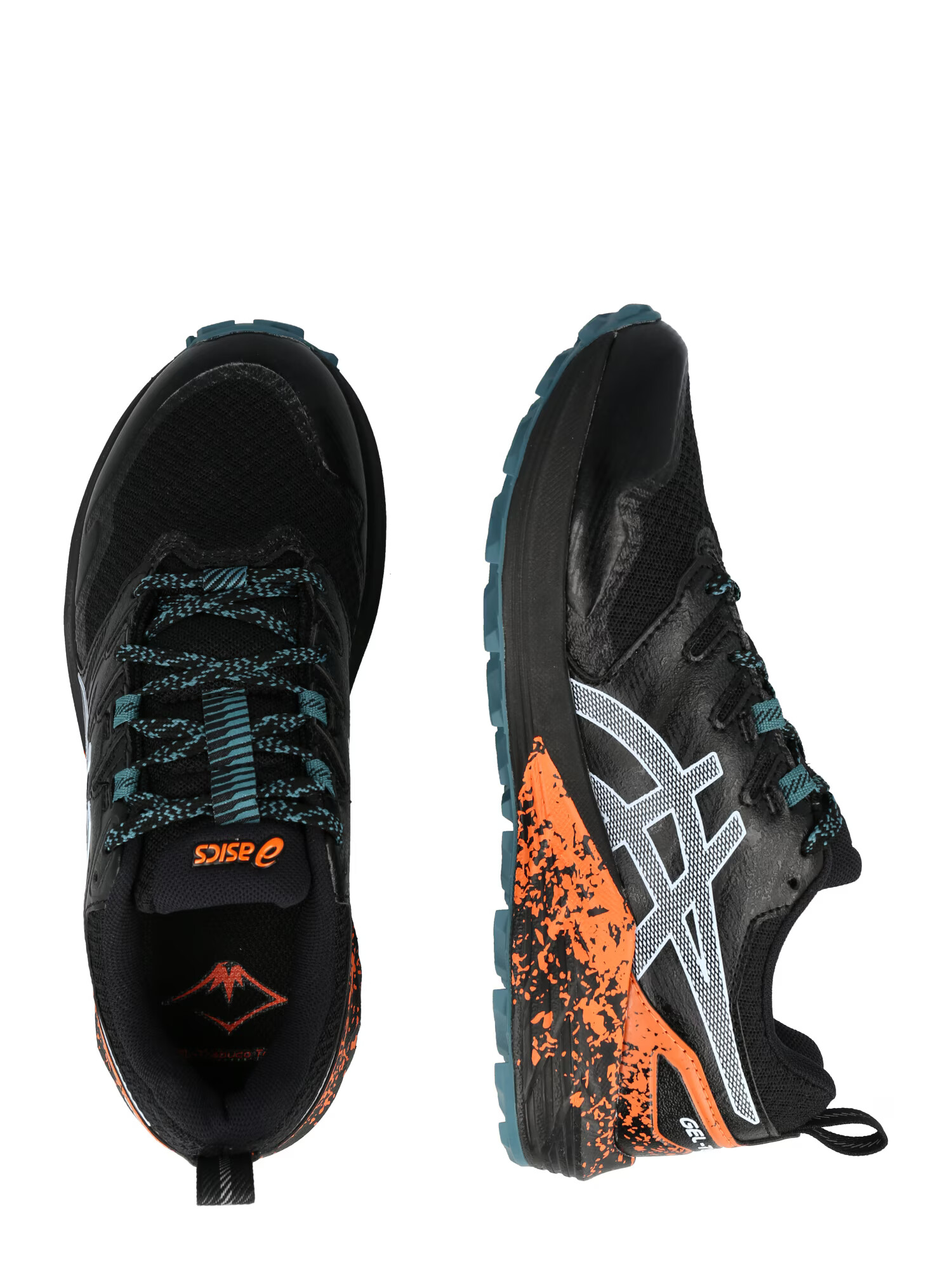 ASICS Sneaker de alergat 'TRABUCO TERRA' portocaliu / negru / alb - Pled.ro