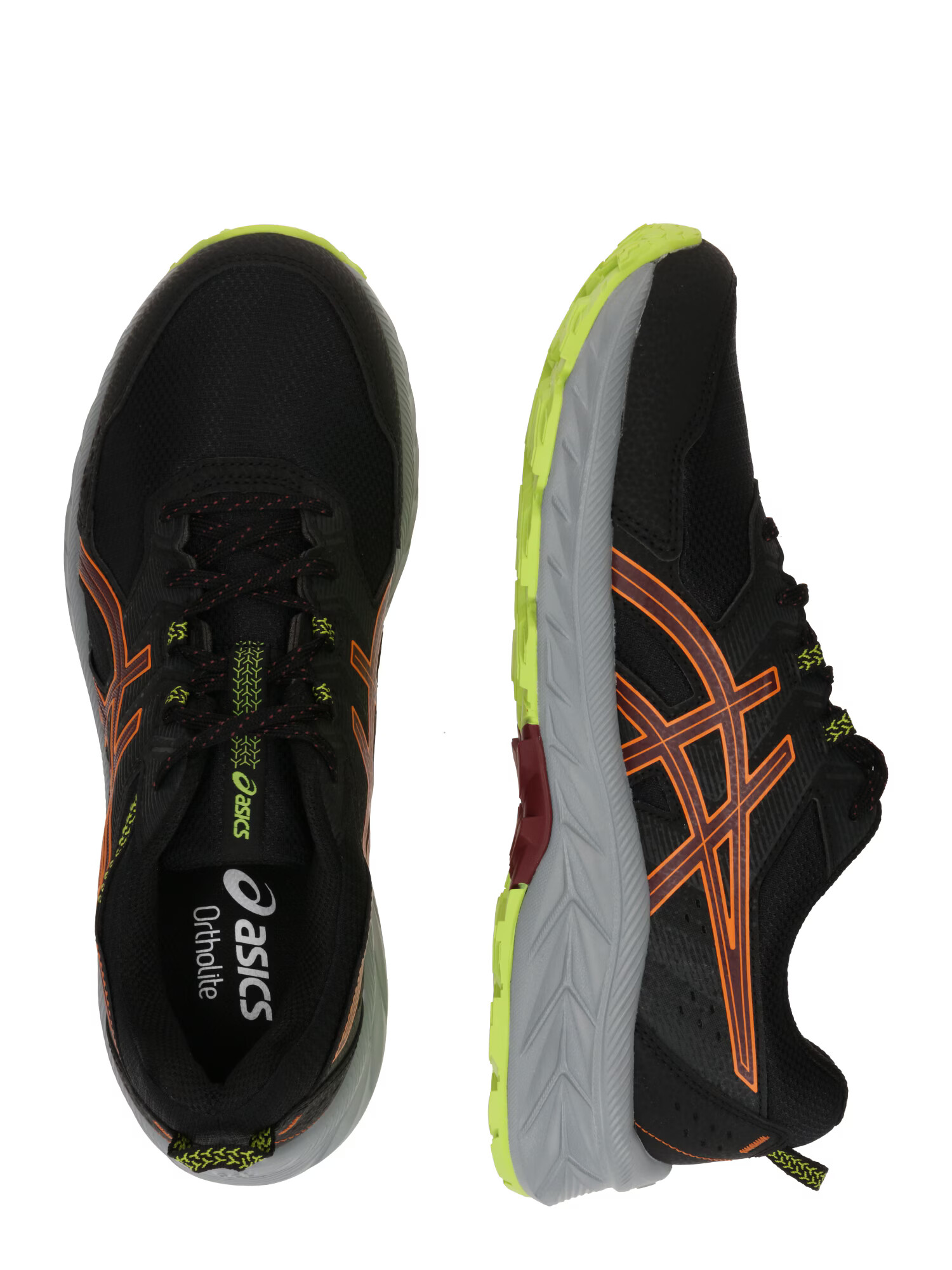 ASICS Sneaker de alergat 'VENTURE 9' gri metalic / roșu - Pled.ro