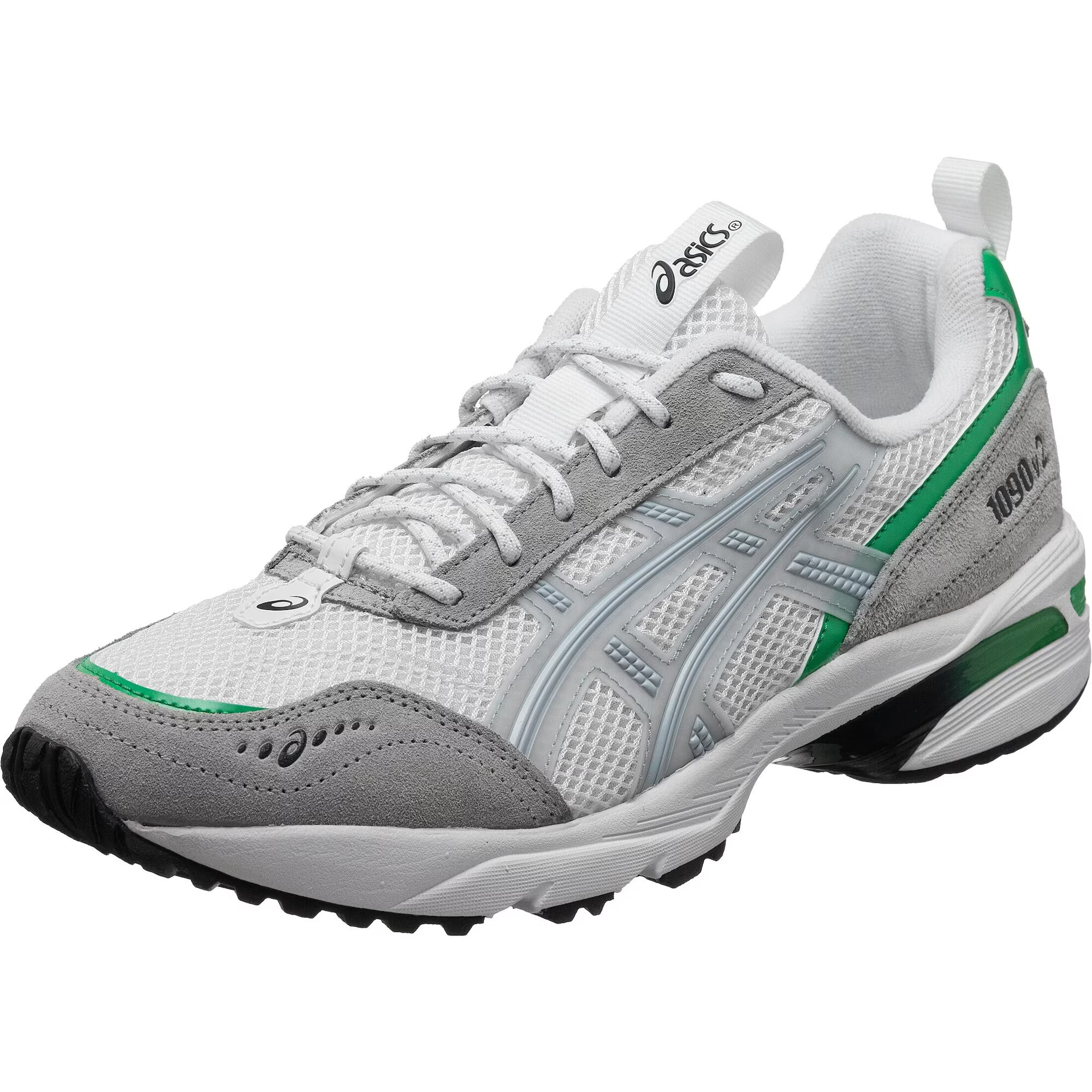 ASICS SportStyle Sneaker de alergat 'GEL-1090' gri / verde / negru / alb - Pled.ro