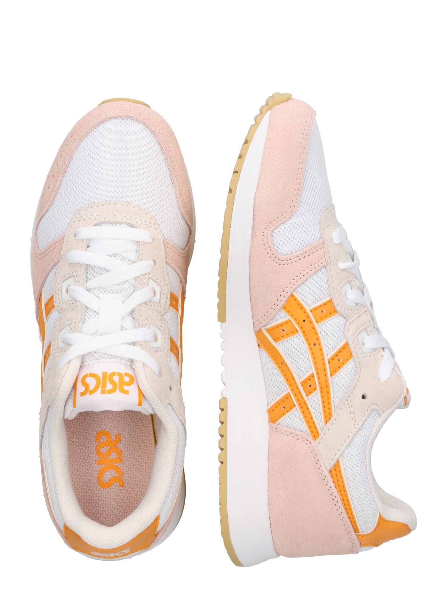 ASICS SportStyle Sneaker low 'Lyte' șampanie / bej deschis / portocaliu / alb - Pled.ro