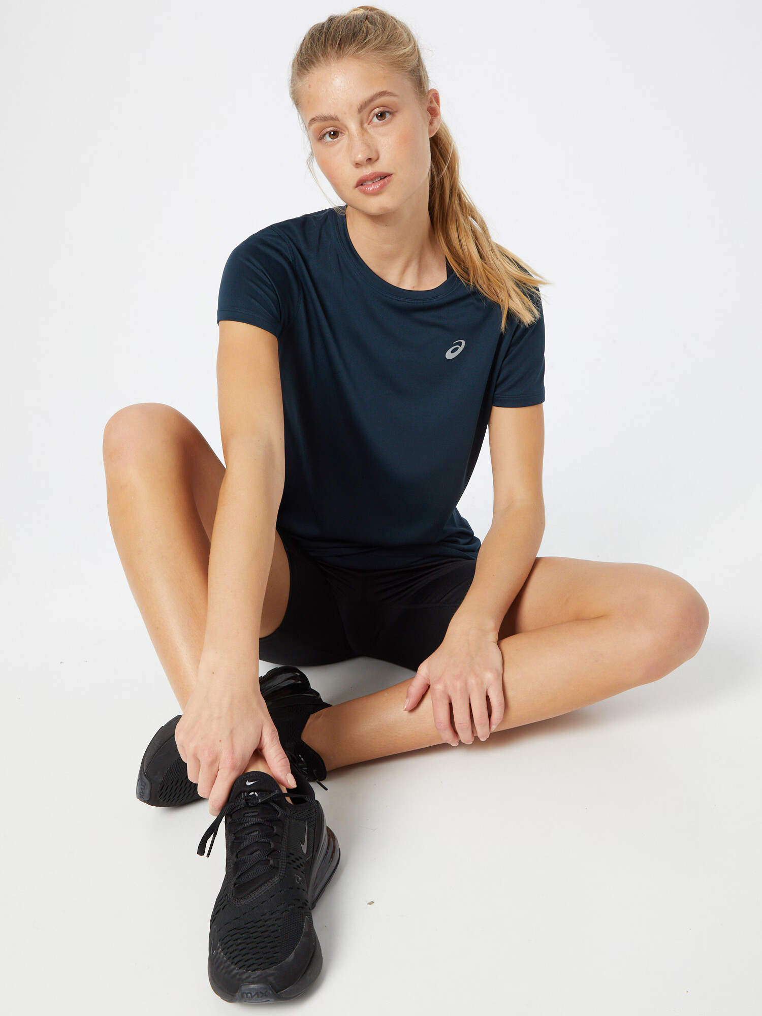 ASICS Tricou funcțional albastru închis - Pled.ro