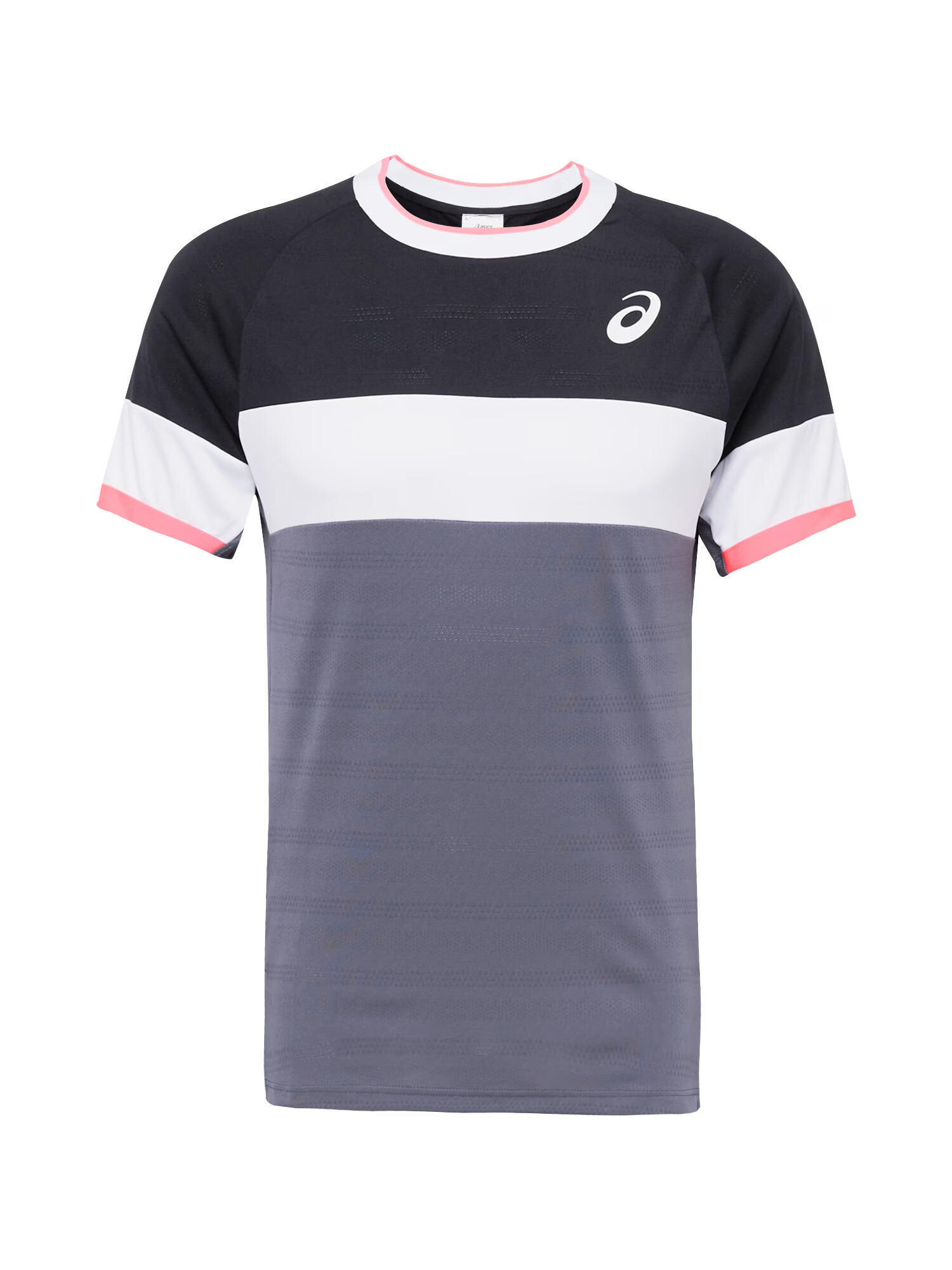 ASICS Tricou funcțional albastru marin / roz deschis / negru / alb - Pled.ro