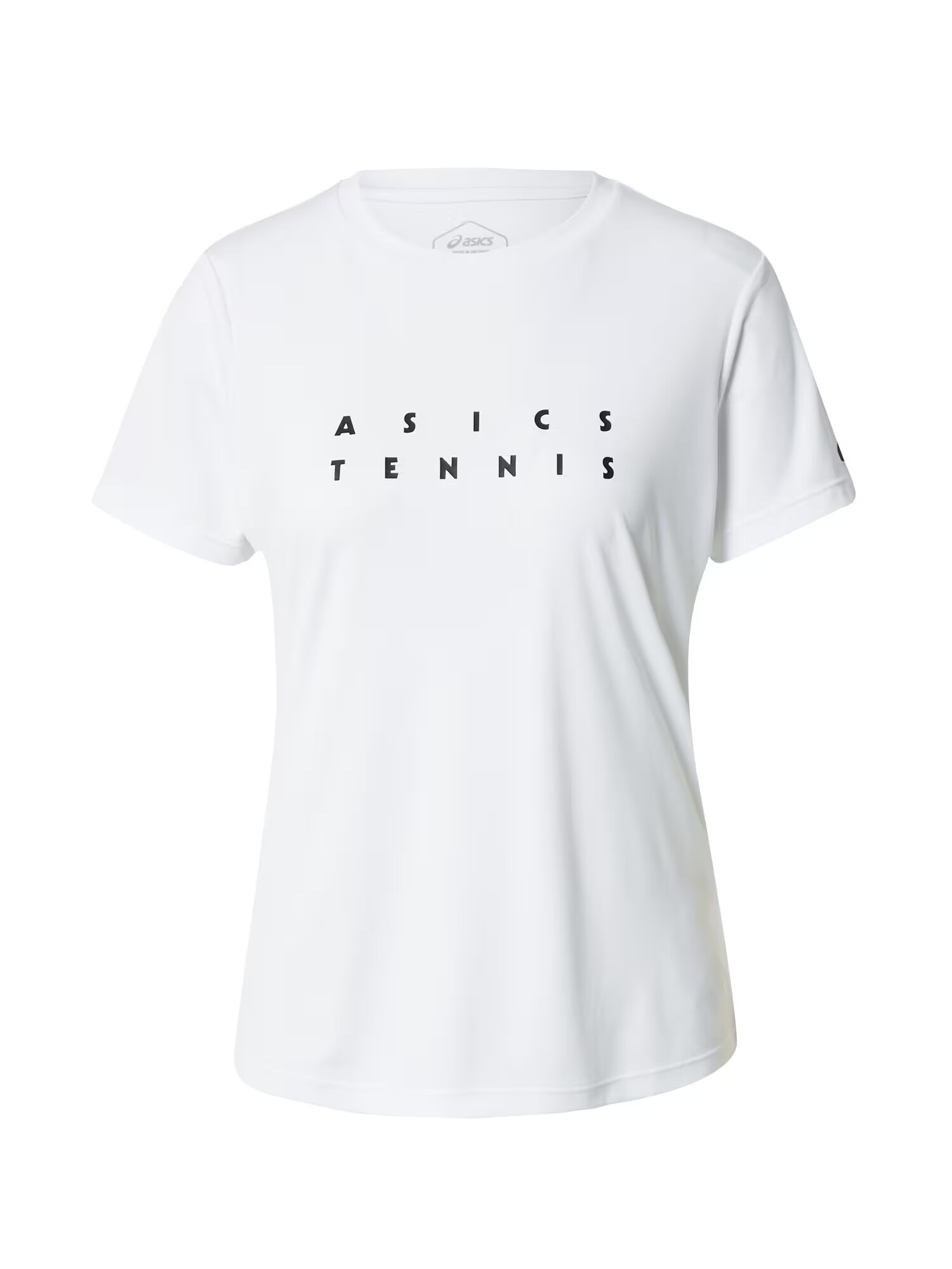 ASICS Tricou funcțional 'COURT' negru / alb - Pled.ro