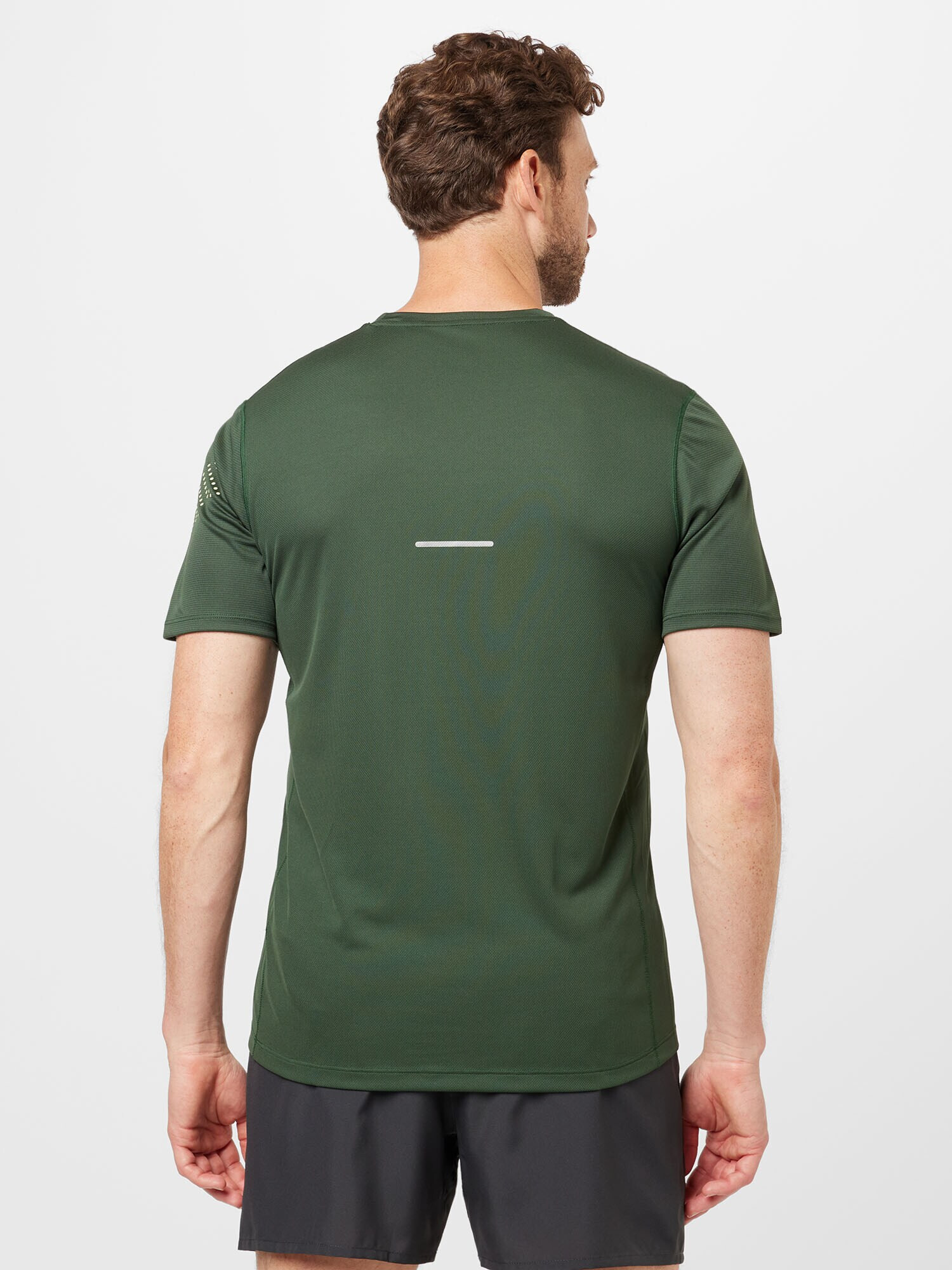 ASICS Tricou funcțional galben / gri / verde - Pled.ro