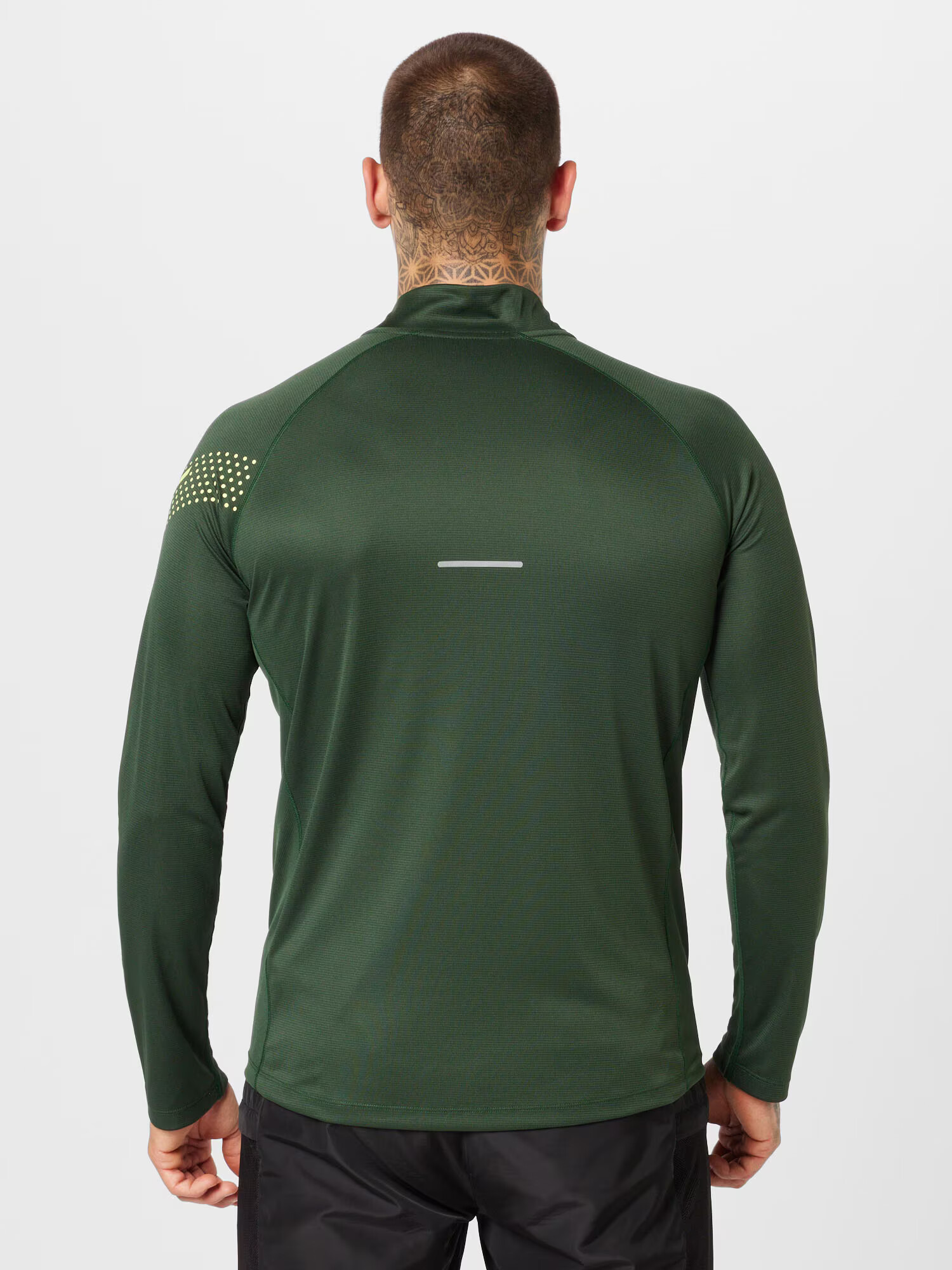 ASICS Tricou funcțional galben / gri / verde închis - Pled.ro