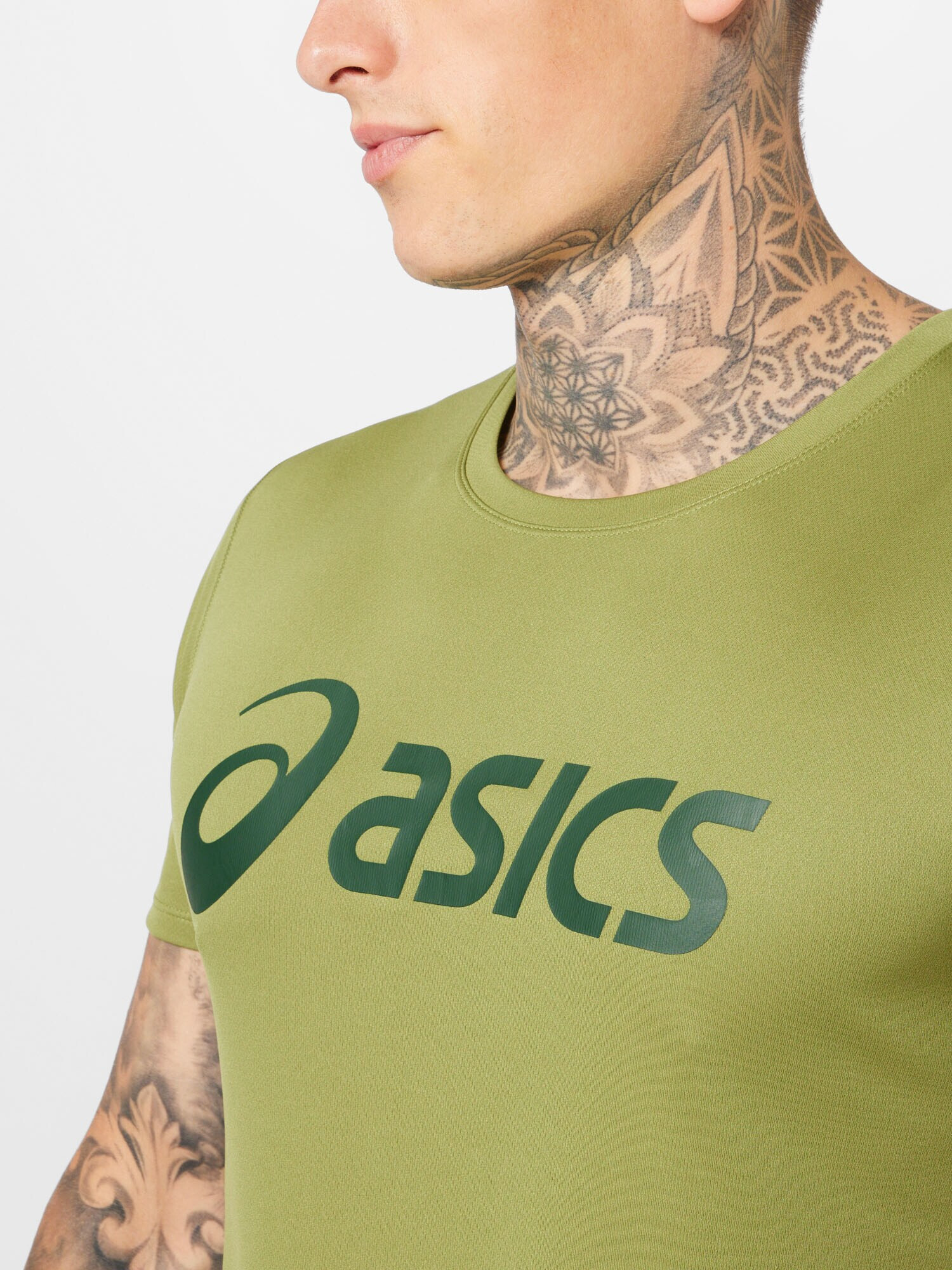 ASICS Tricou funcțional oliv / verde închis - Pled.ro