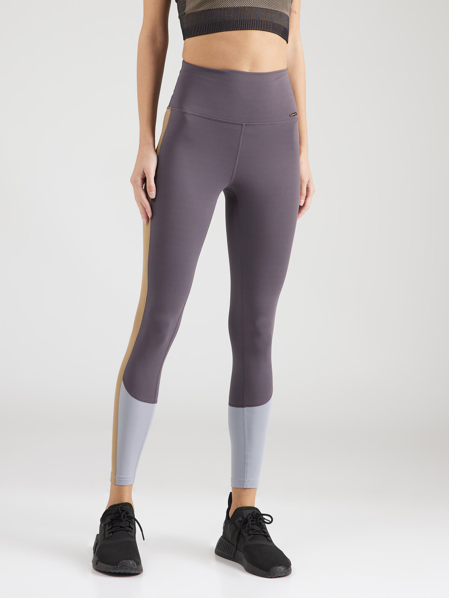 Athlecia Pantaloni sport 'Sukey' galben muștar / gri / gri grafit - Pled.ro