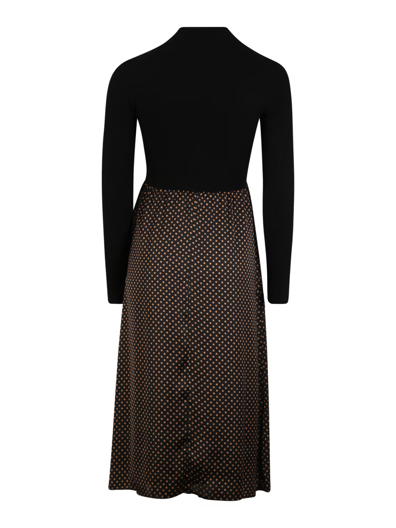 Attesa Rochie 'Costina+Pois' maro / negru - Pled.ro