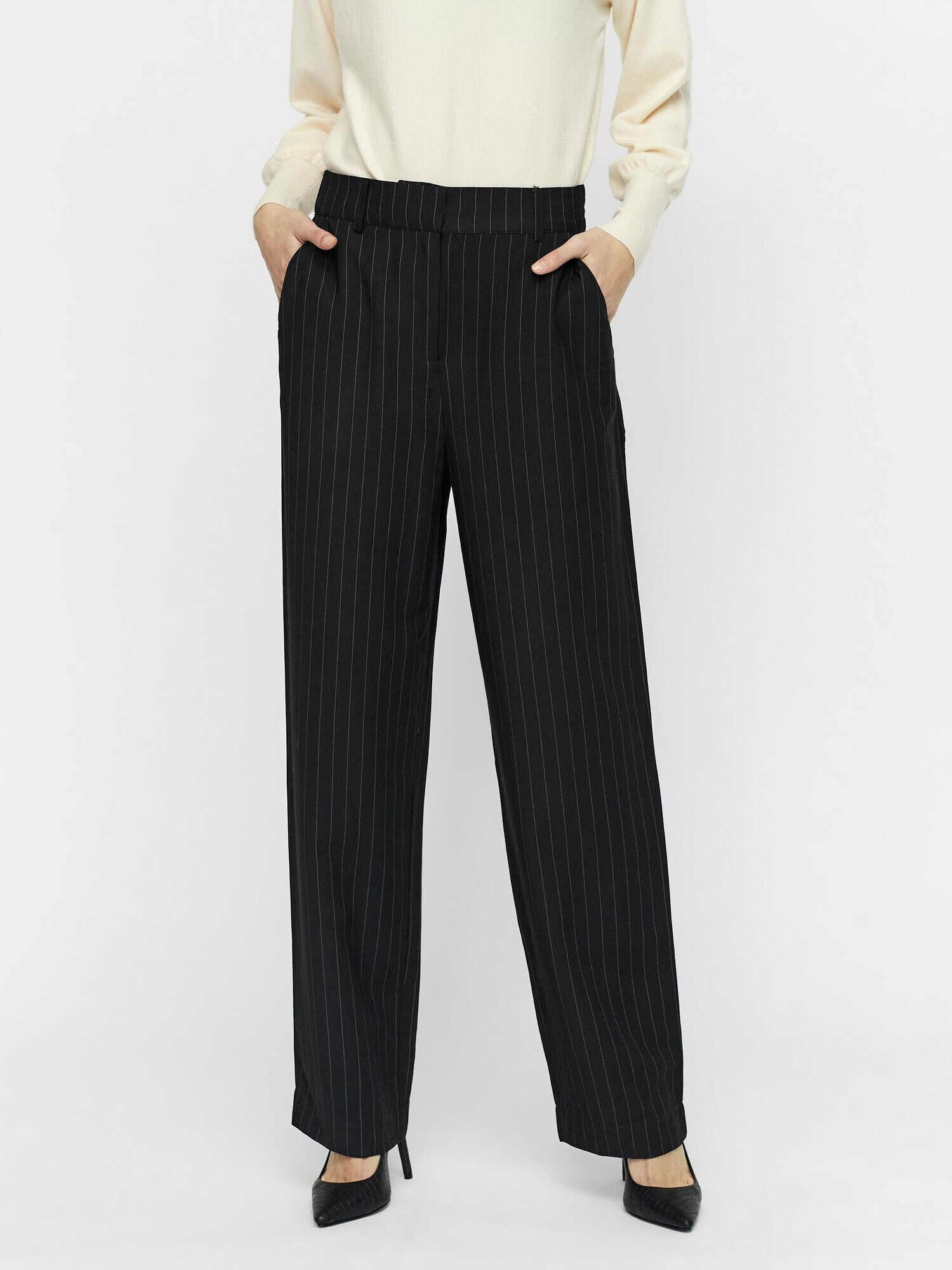 Aware Pantaloni negru / alb - Pled.ro