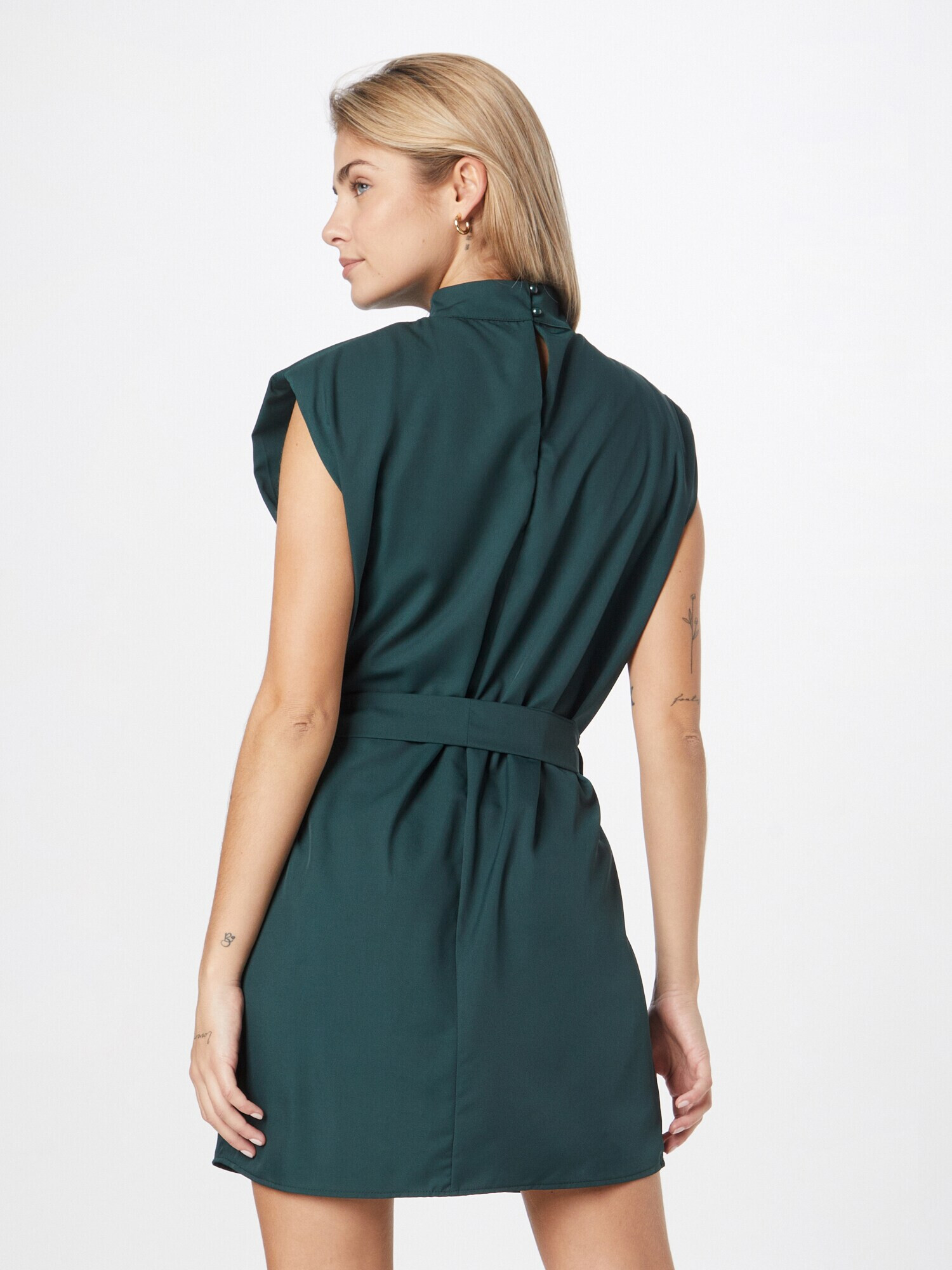 AX Paris Rochie verde închis - Pled.ro