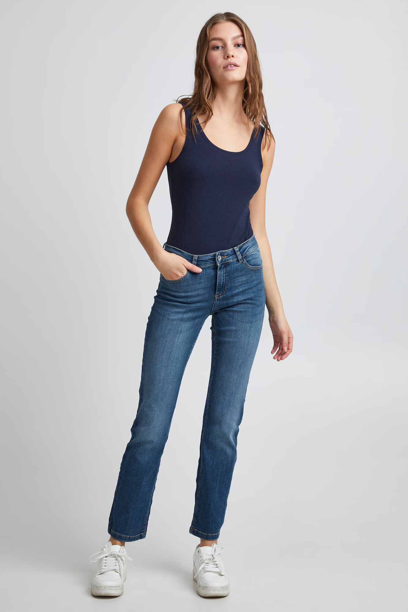 b.young Jeans 'Lola' albastru denim - Pled.ro