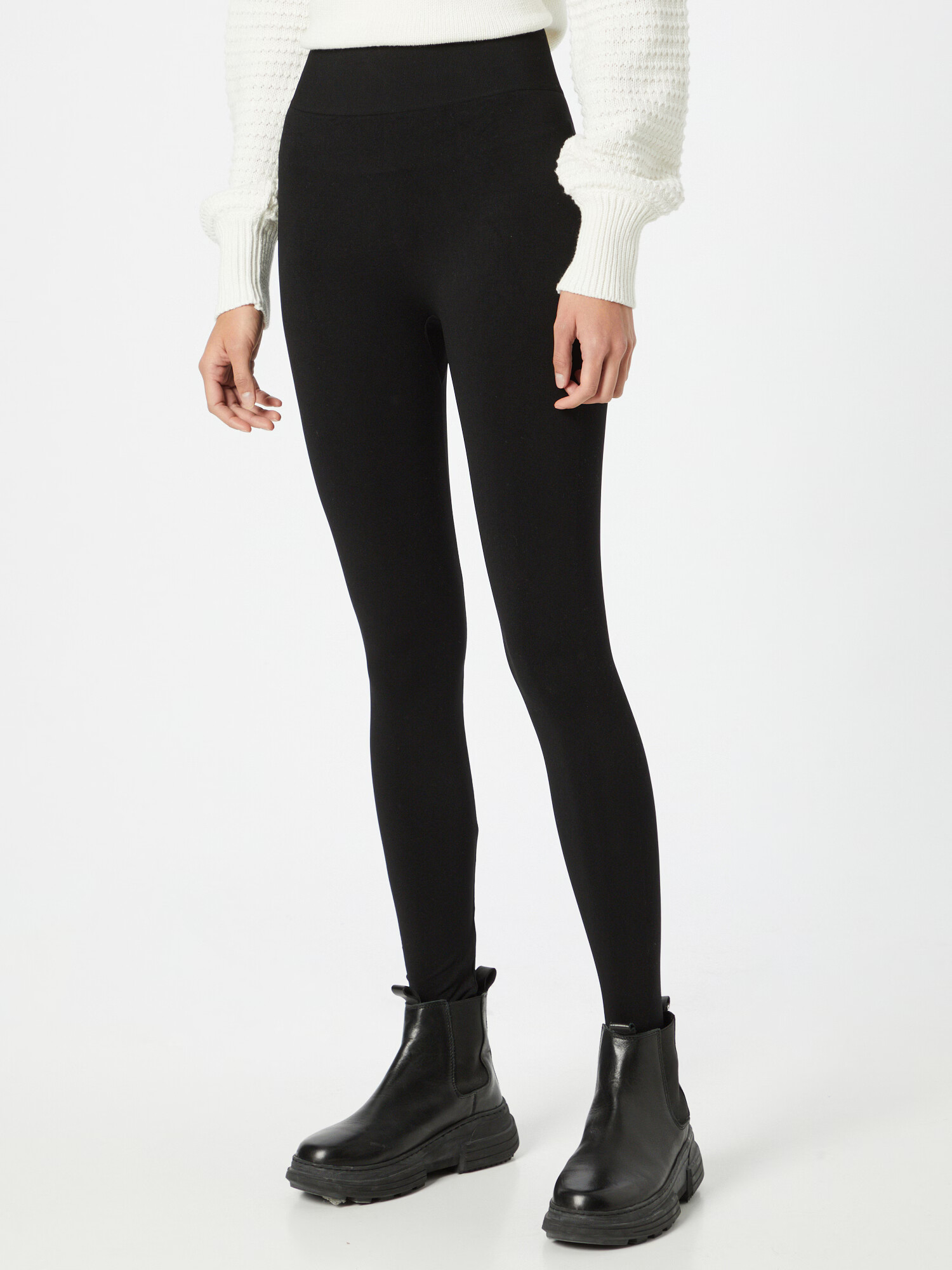 b.young Leggings negru - Pled.ro