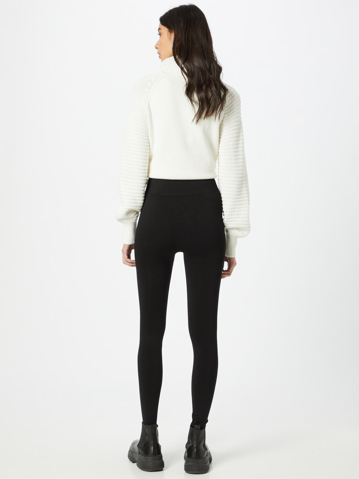 b.young Leggings negru - Pled.ro