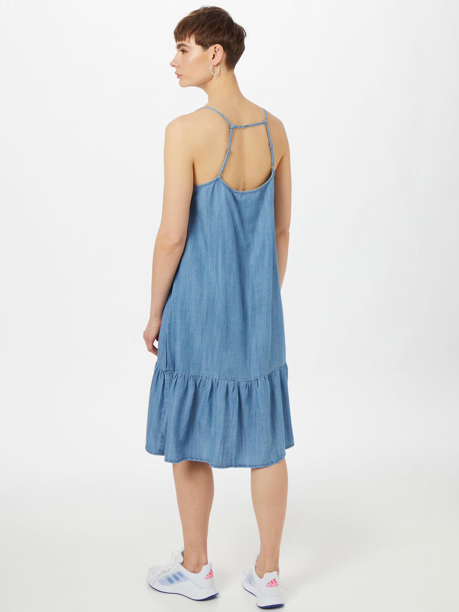 b.young Rochie 'LANA' albastru denim - Pled.ro