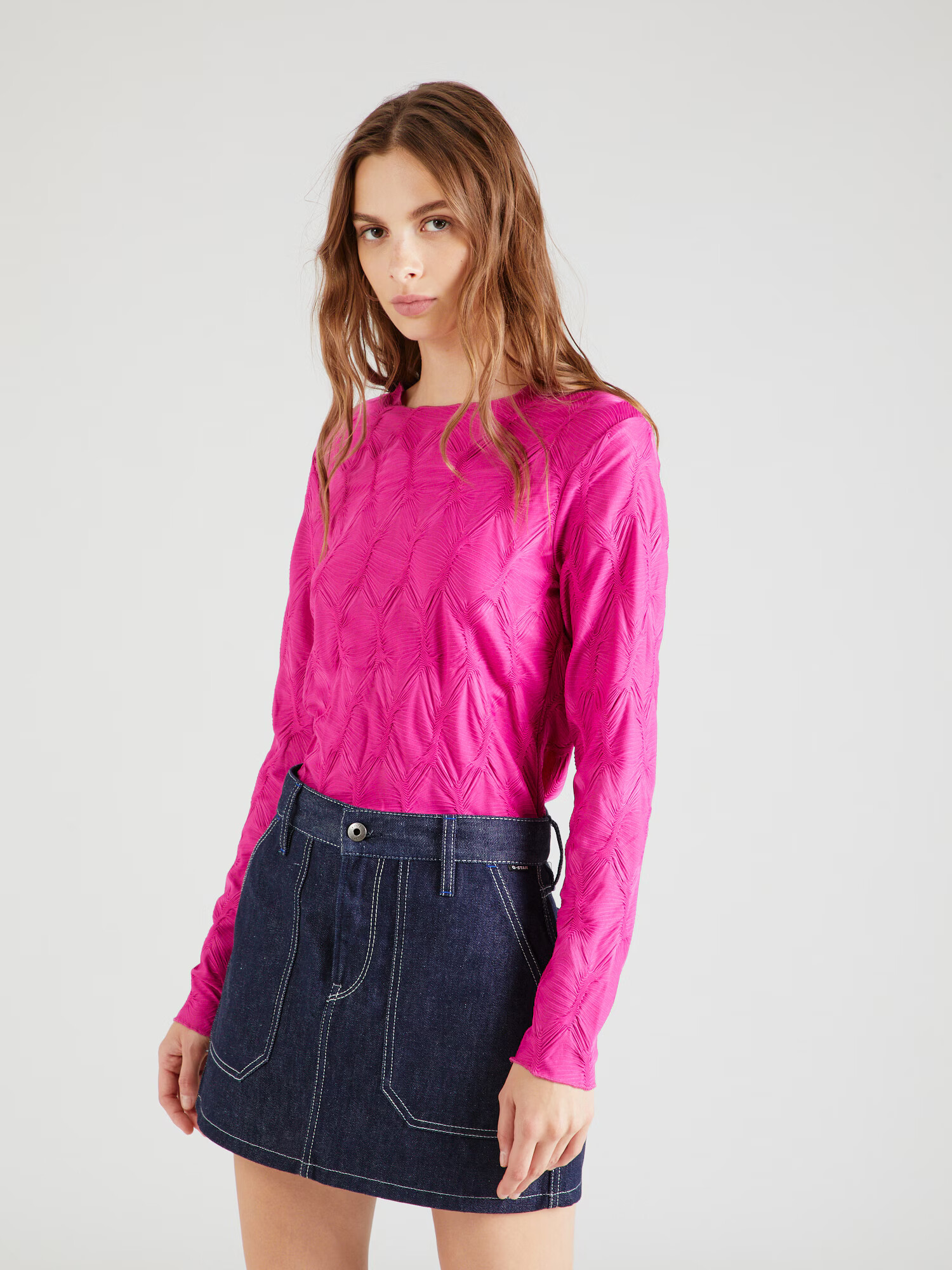 b.young Tricou fucsia - Pled.ro