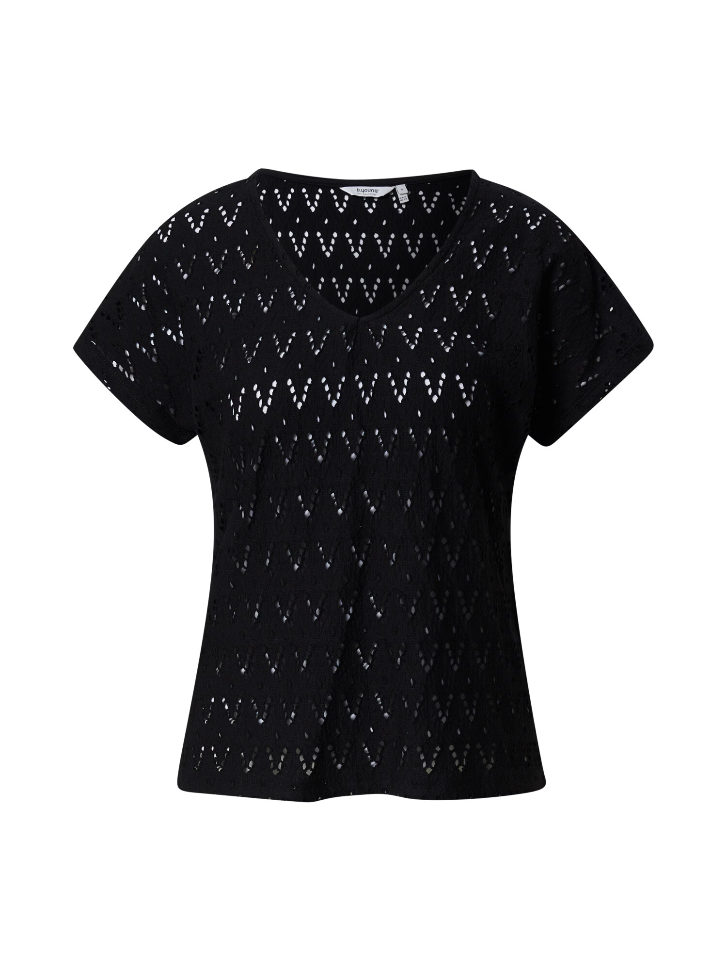 b.young Tricou 'TANVI' negru - Pled.ro